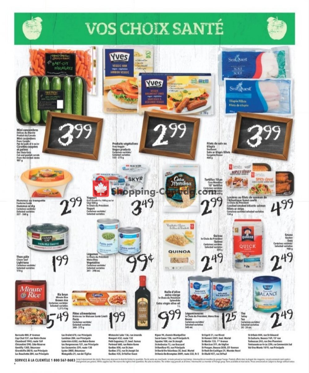 L'inter Marché flyer from Thursday January 10, 2019 to Wednesday January 16, 2019 - page 8