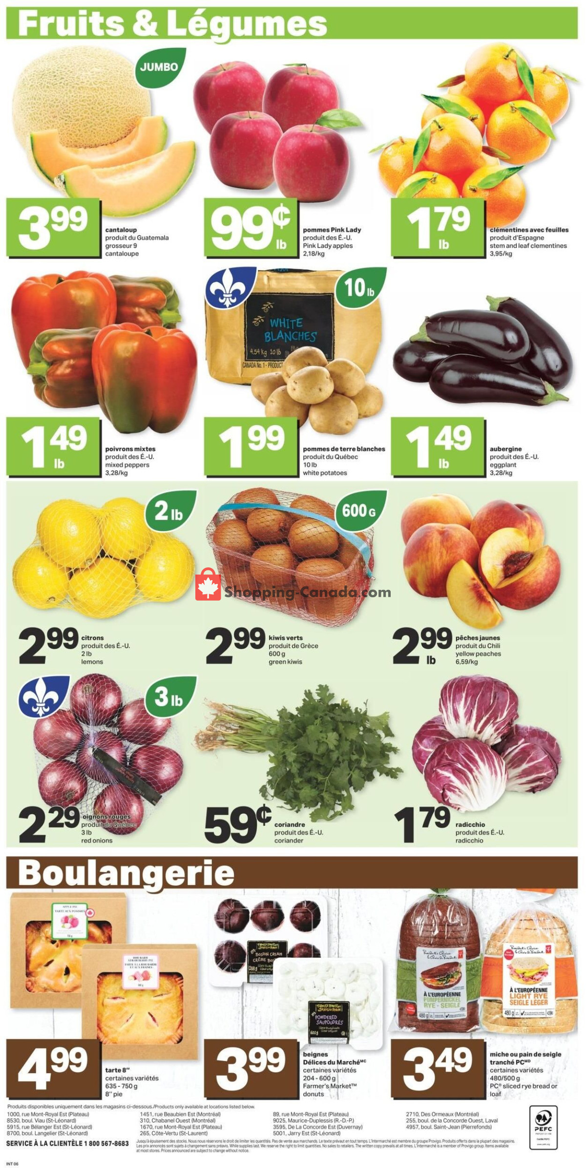 L'inter Marché flyer from Thursday January 25, 2024 to Wednesday January 31, 2024 - page 6