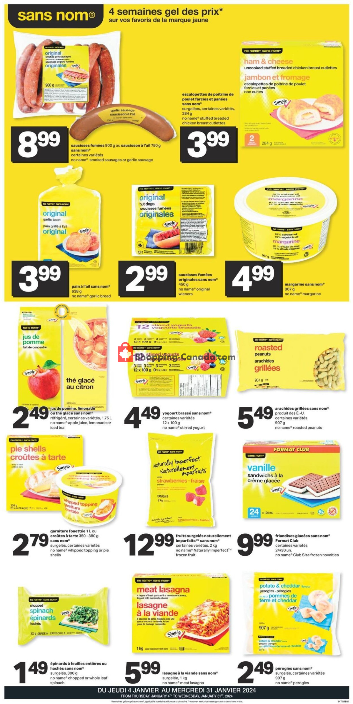 L'inter Marché flyer from Thursday January 25, 2024 to Wednesday January 31, 2024 - page 7