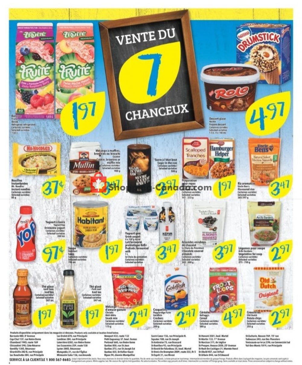 L'inter Marché flyer from Thursday July 11, 2019 to Wednesday July 17, 2019 - page 8