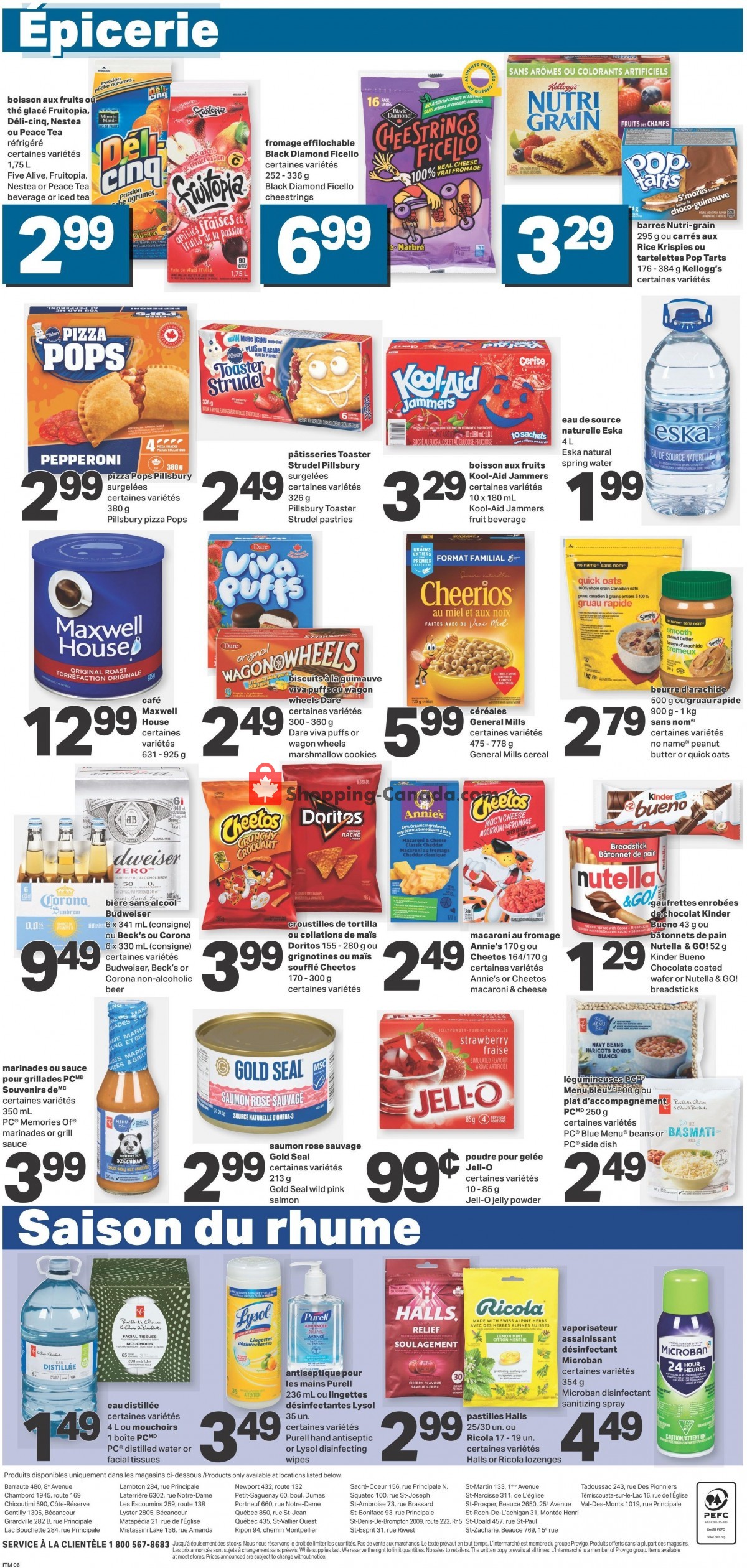 L'inter Marché flyer from Thursday October 12, 2023 to Wednesday October 18, 2023 - page 7