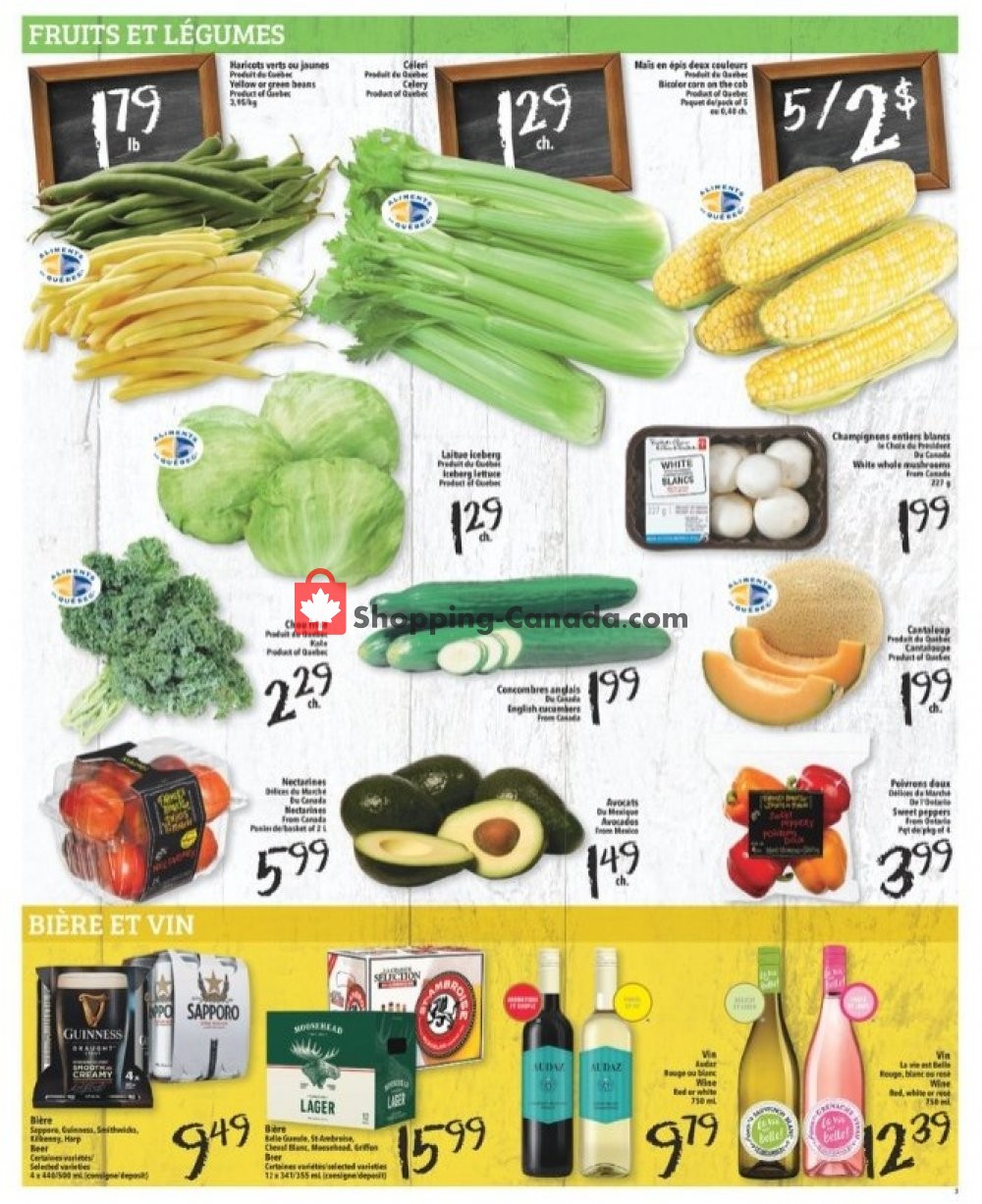 L'inter Marché flyer from Thursday September 5, 2019 to Wednesday September 11, 2019 - page 3