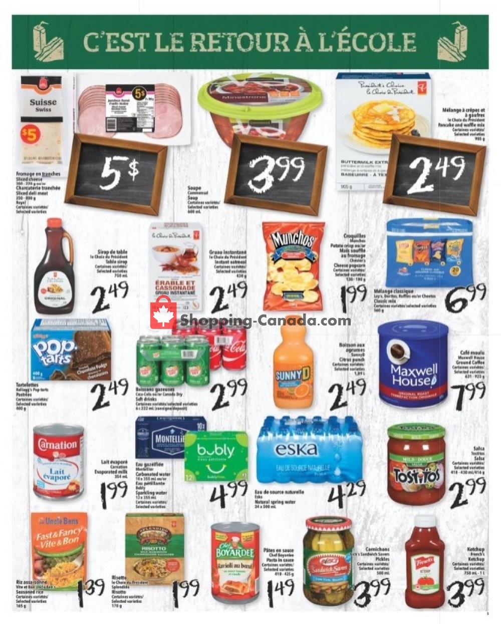 L'inter Marché flyer from Thursday September 5, 2019 to Wednesday September 11, 2019 - page 5