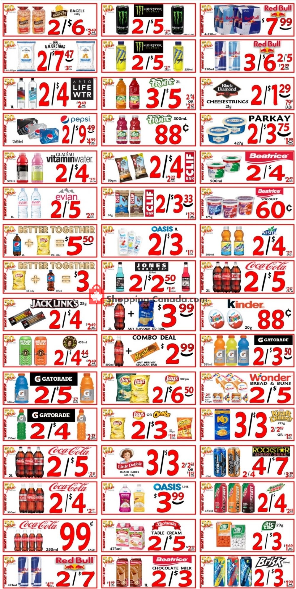 Little Short Stop Stores flyer from Saturday September 7, 2019 to Friday September 13, 2019 - page 1