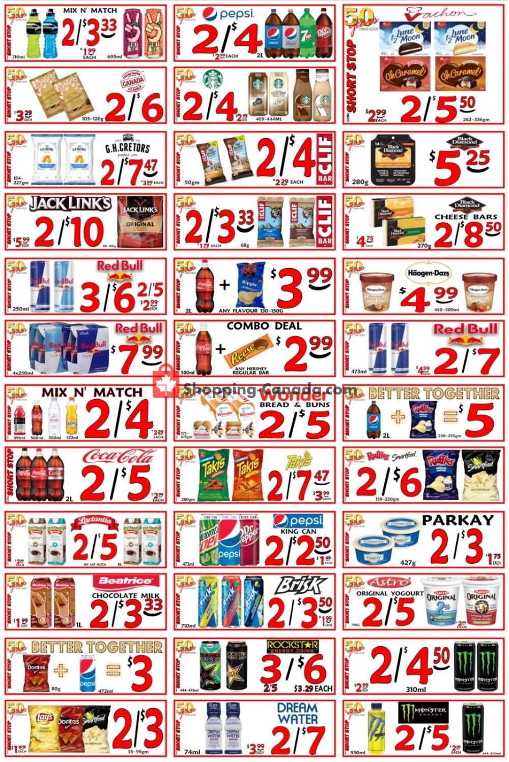 Little Short Stop Stores flyer from Saturday February 16, 2019 to Friday February 22, 2019 - page 1