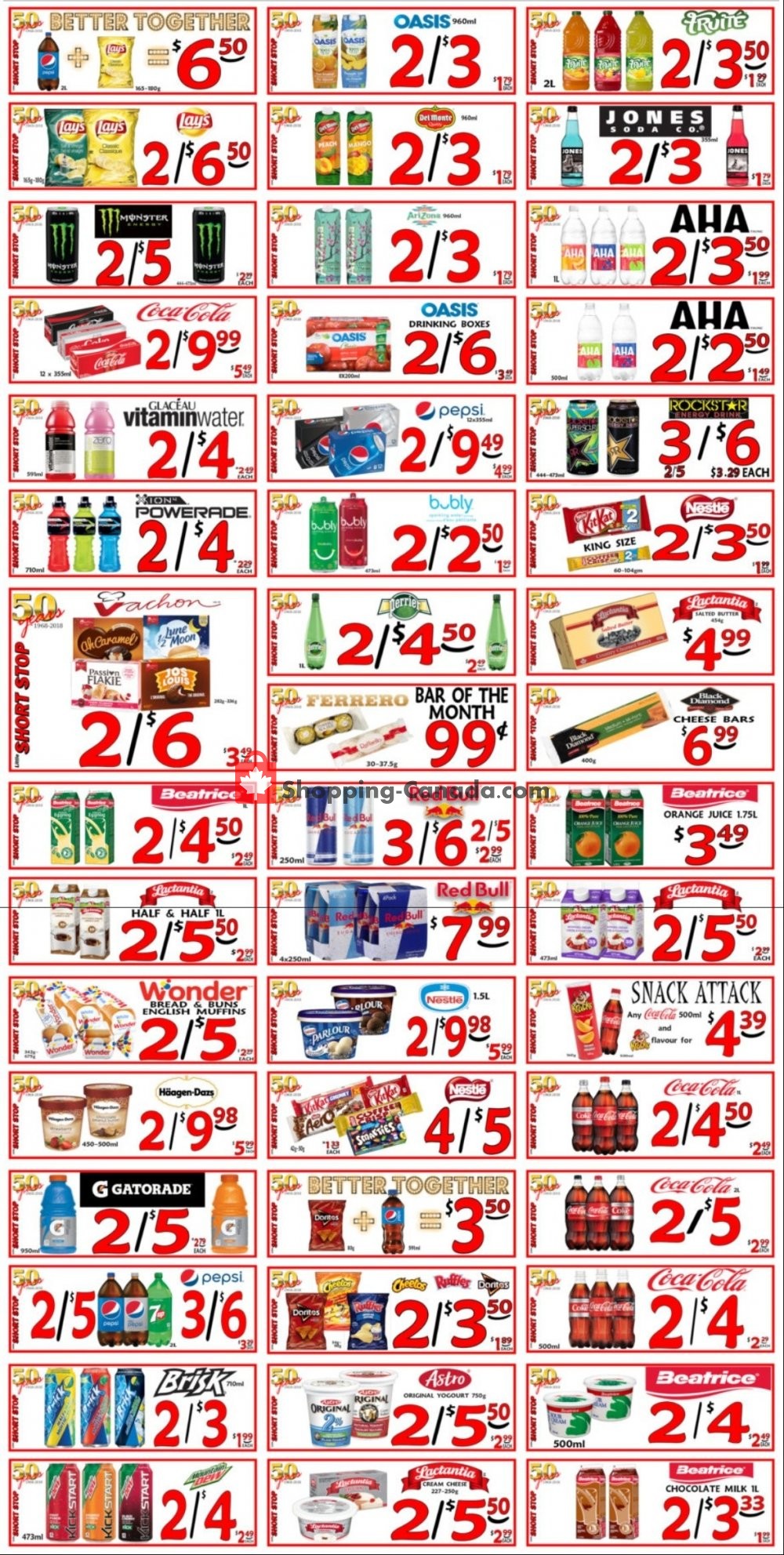 Little Short Stop Stores flyer from Tuesday December 22, 2020 to Monday December 28, 2020 - page 1