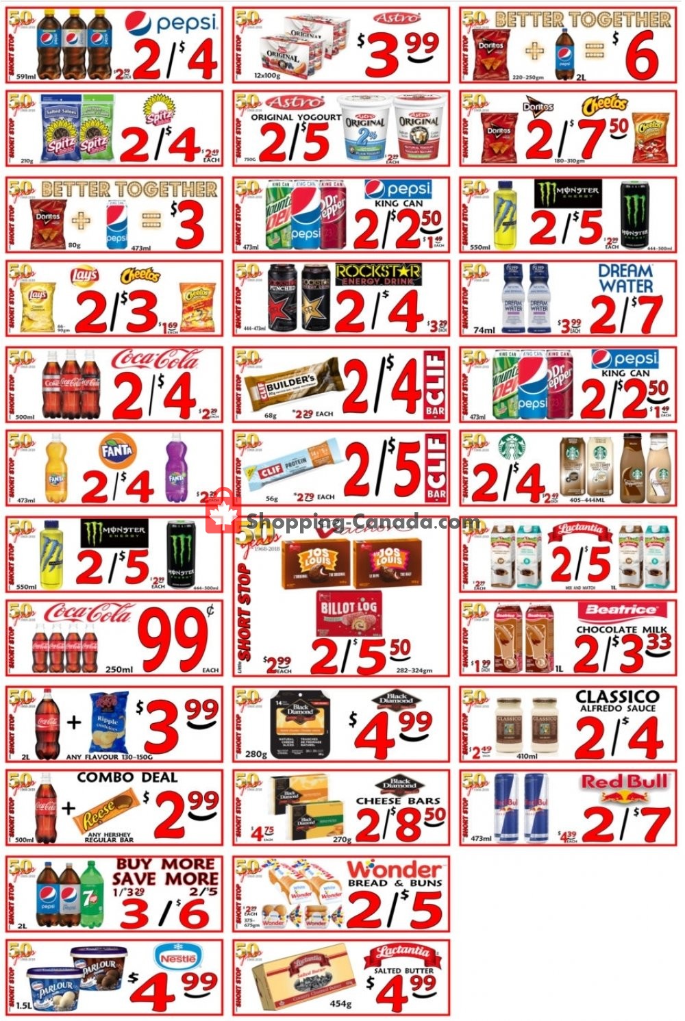 Little Short Stop Stores flyer from Friday April 19, 2019 to Thursday April 25, 2019 - page 1