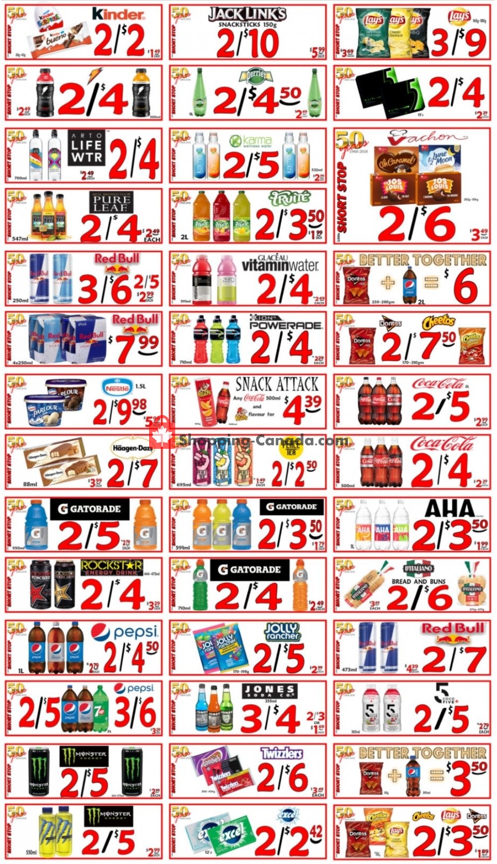 Little Short Stop Stores flyer from Sunday August 2, 2020 to Saturday August 8, 2020 - page 1