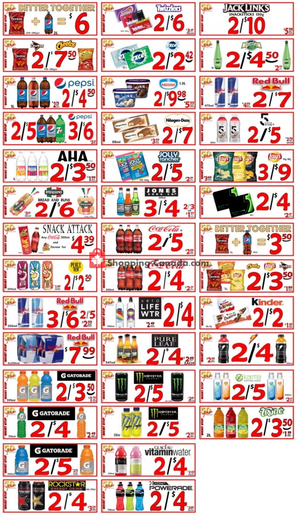 Little Short Stop Stores flyer from Tuesday August 4, 2020 to Monday August 10, 2020 - page 1