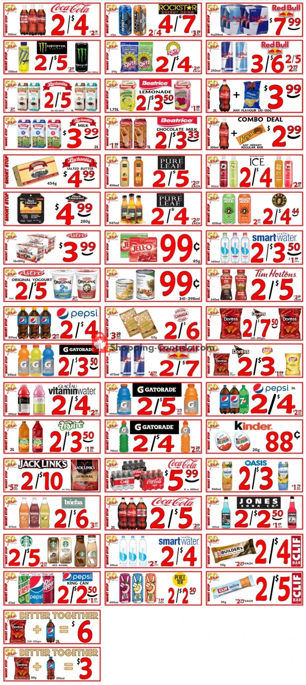 Little Short Stop Stores flyer from Monday August 5, 2019 to Sunday August 11, 2019 - page 1