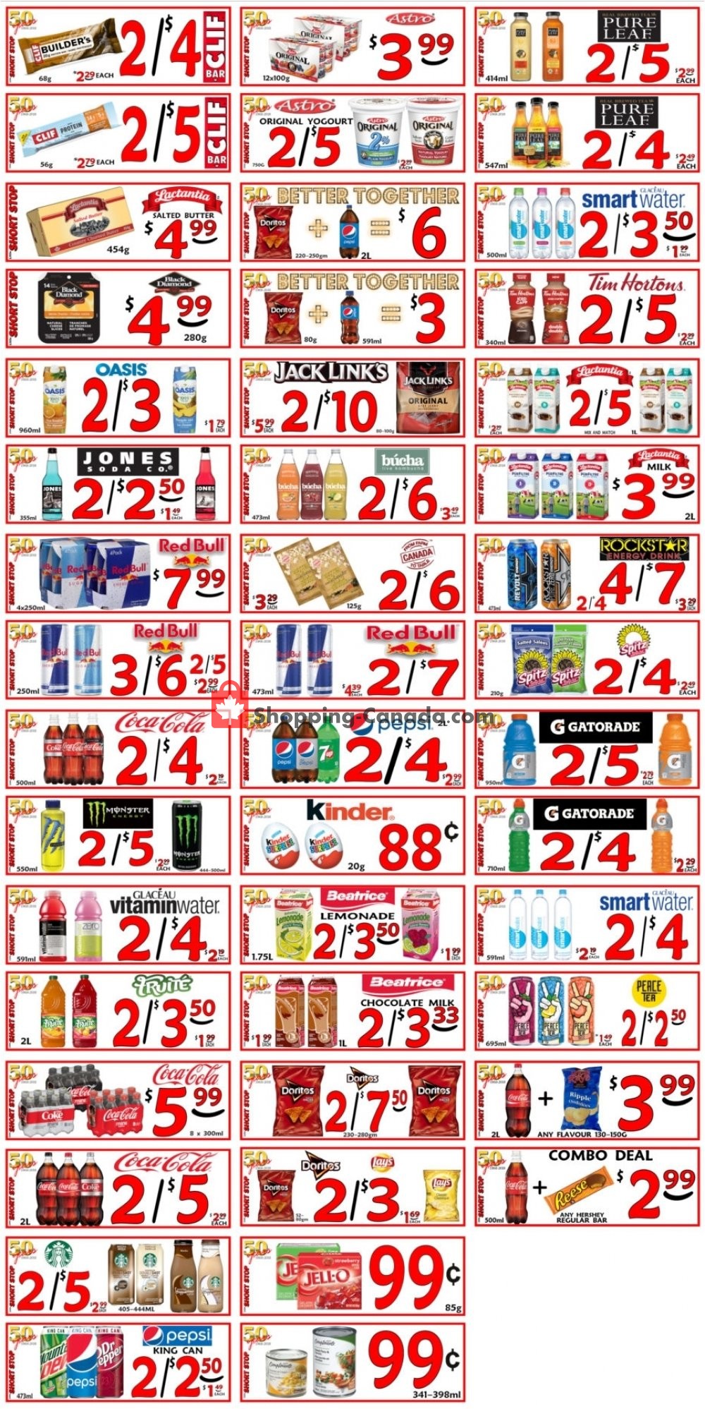 Little Short Stop Stores flyer from Tuesday August 6, 2019 to Monday August 12, 2019 - page 1