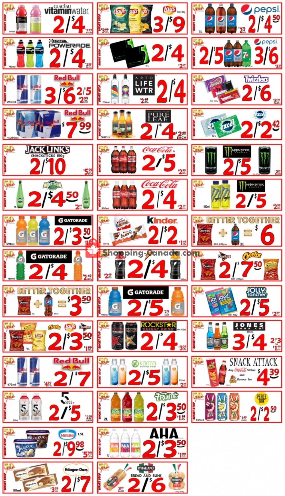 Little Short Stop Stores flyer from Thursday August 6, 2020 to Wednesday August 12, 2020 - page 1