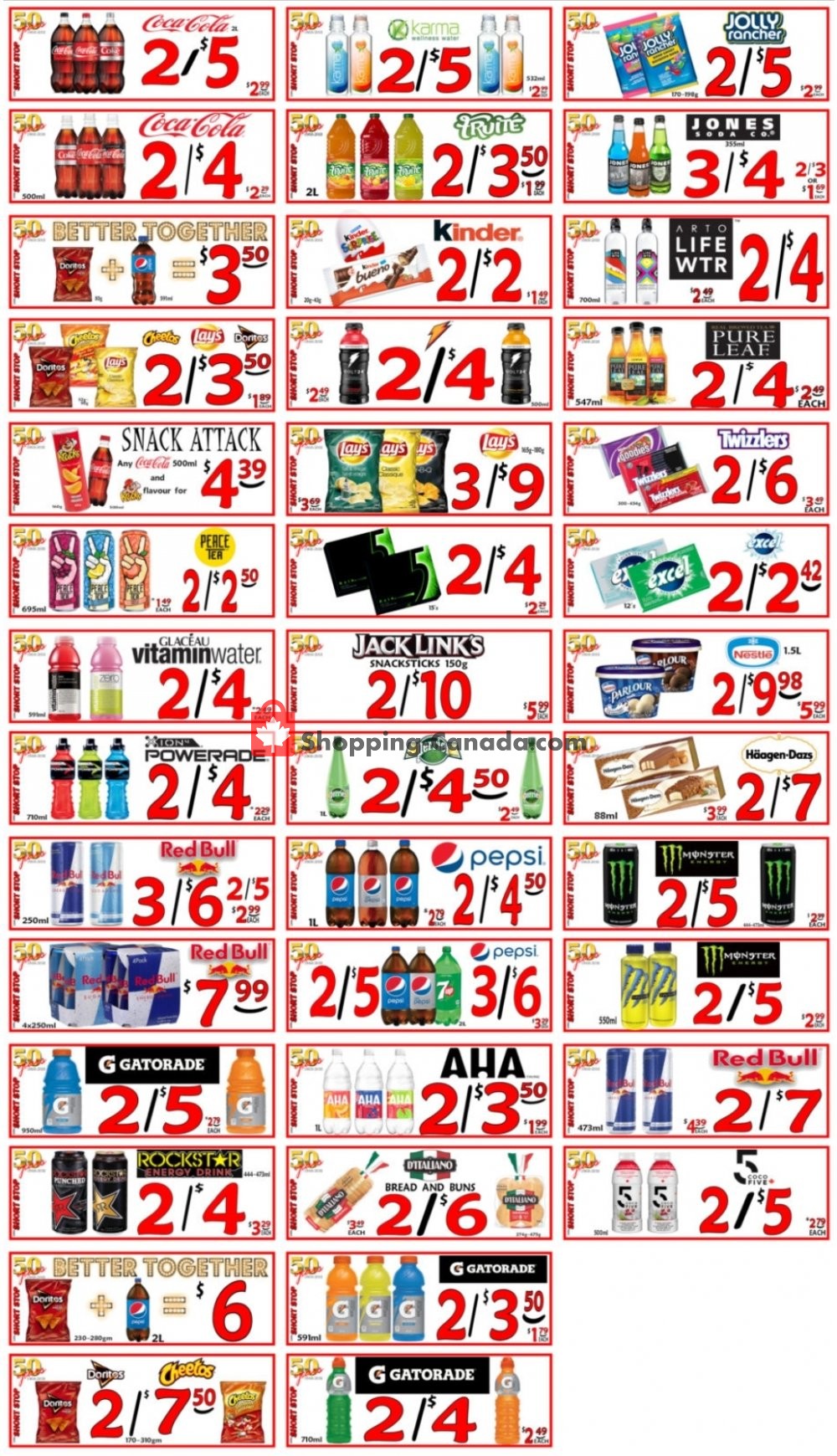 Little Short Stop Stores flyer from Friday August 7, 2020 to Thursday August 13, 2020 - page 1