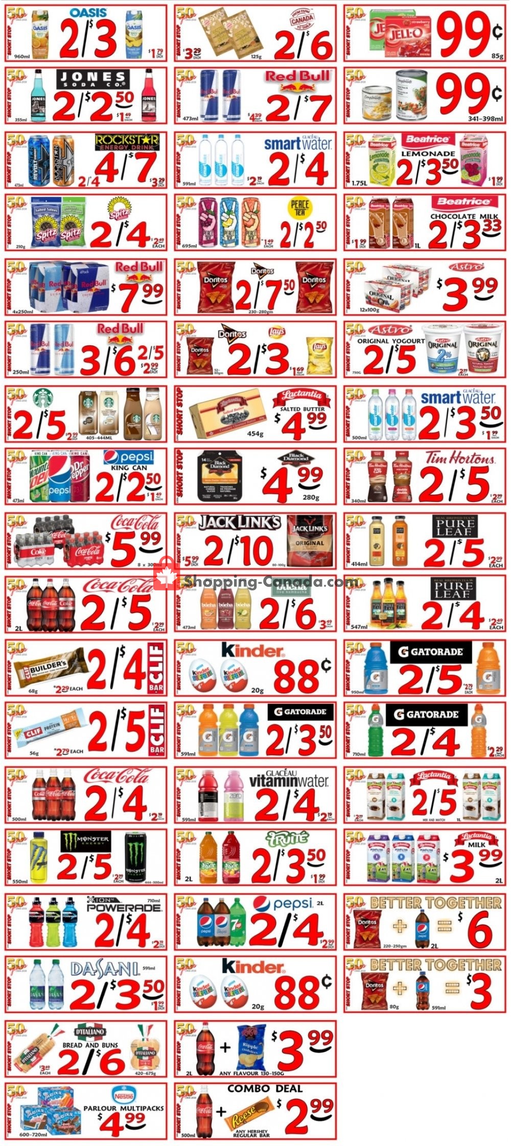 Little Short Stop Stores flyer from Thursday August 8, 2019 to Wednesday August 14, 2019 - page 1