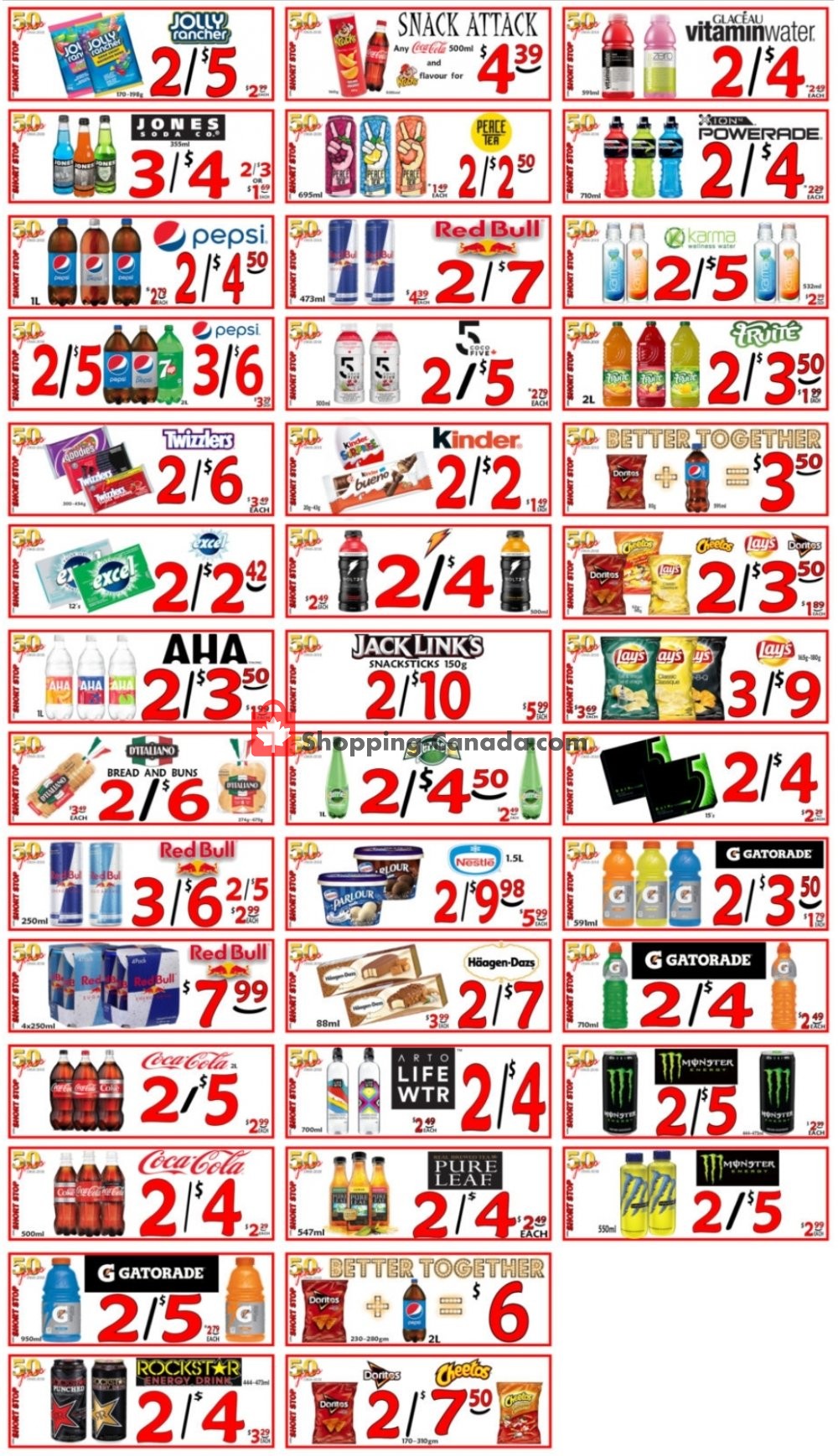 Little Short Stop Stores flyer from Saturday August 8, 2020 to Friday August 14, 2020 - page 1