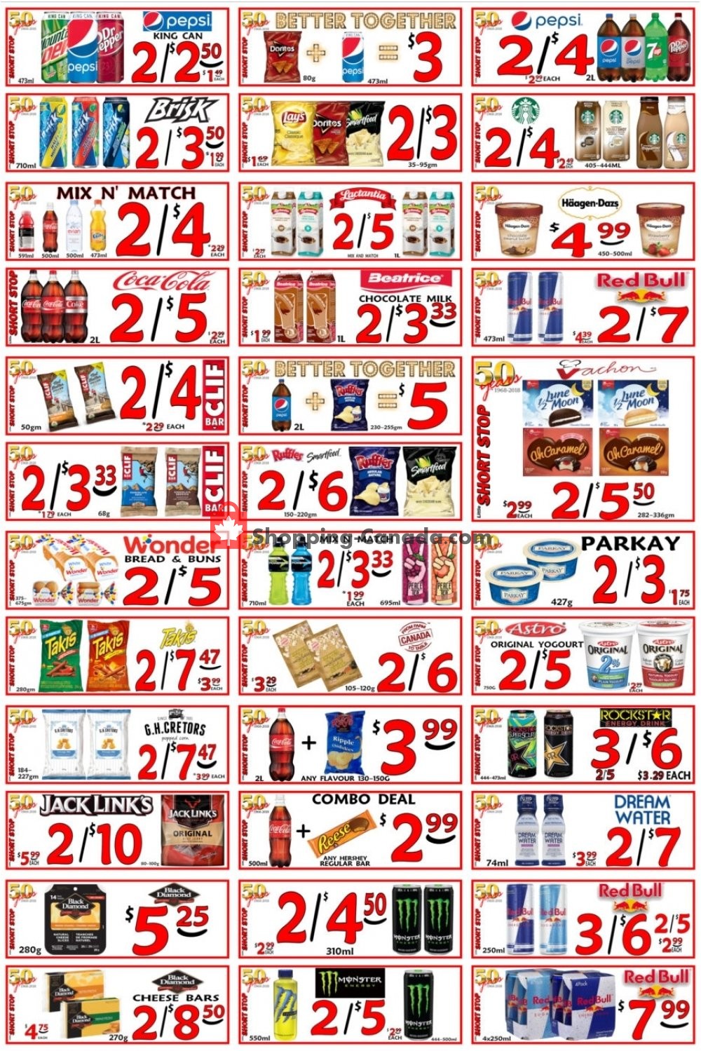 Little Short Stop Stores flyer from Friday February 15, 2019 to Thursday February 21, 2019 - page 1