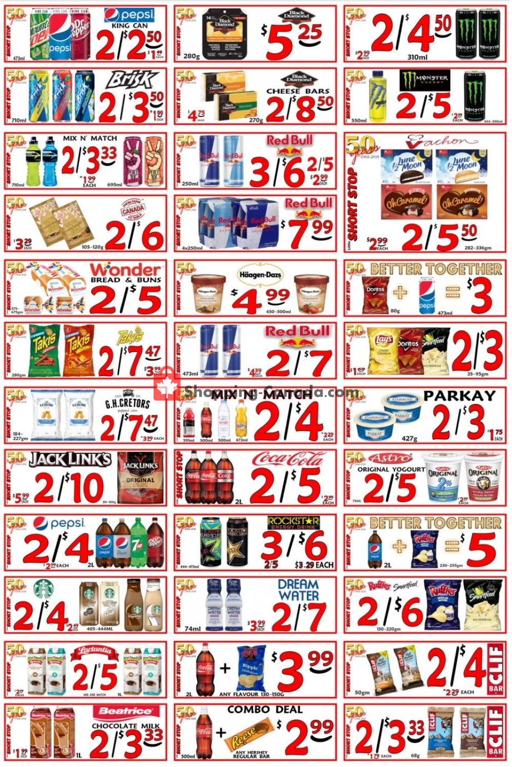 Little Short Stop Stores flyer from Saturday February 16, 2019 to Friday February 22, 2019 - page 1
