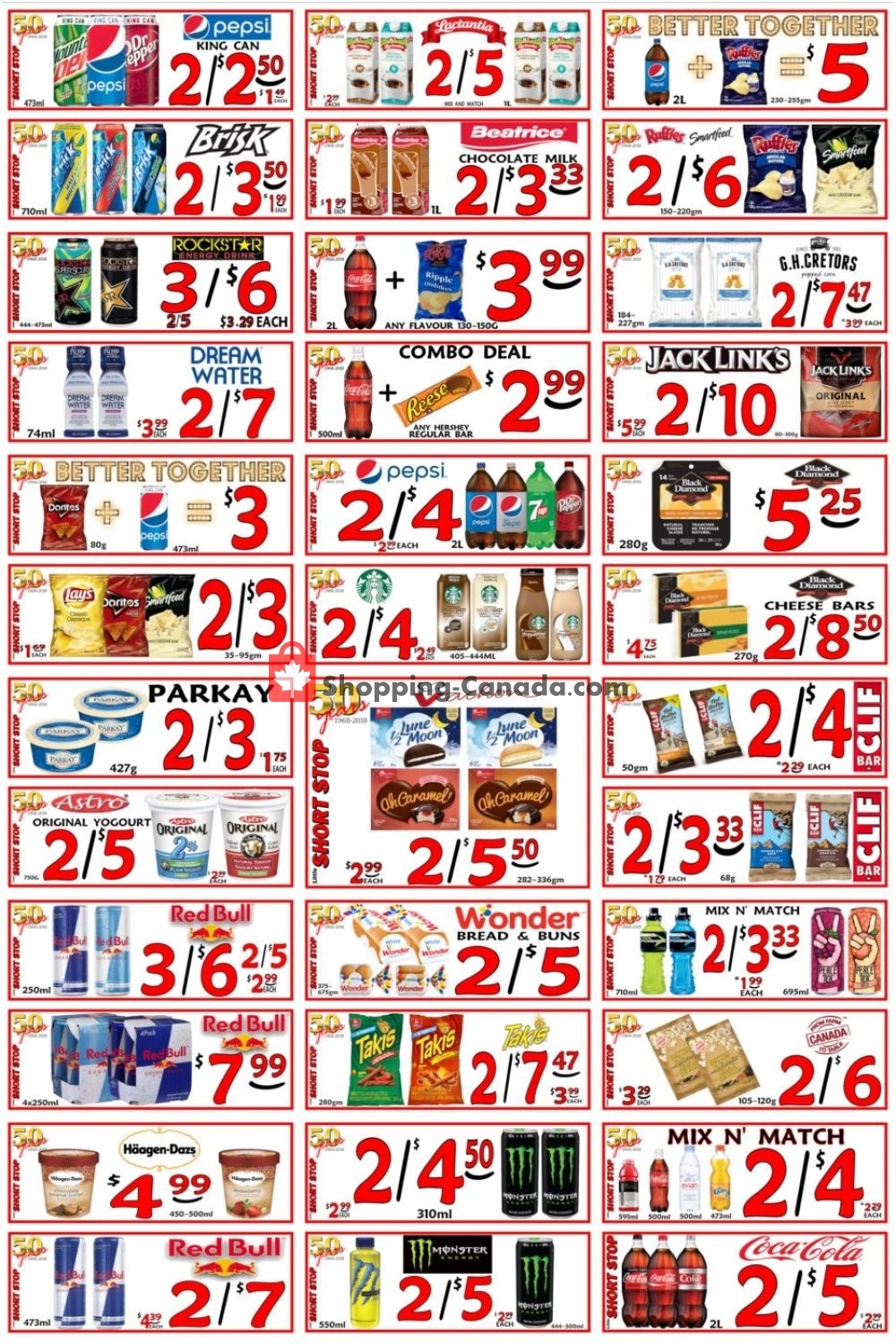 Little Short Stop Stores flyer from Sunday February 17, 2019 to Saturday February 23, 2019 - page 1
