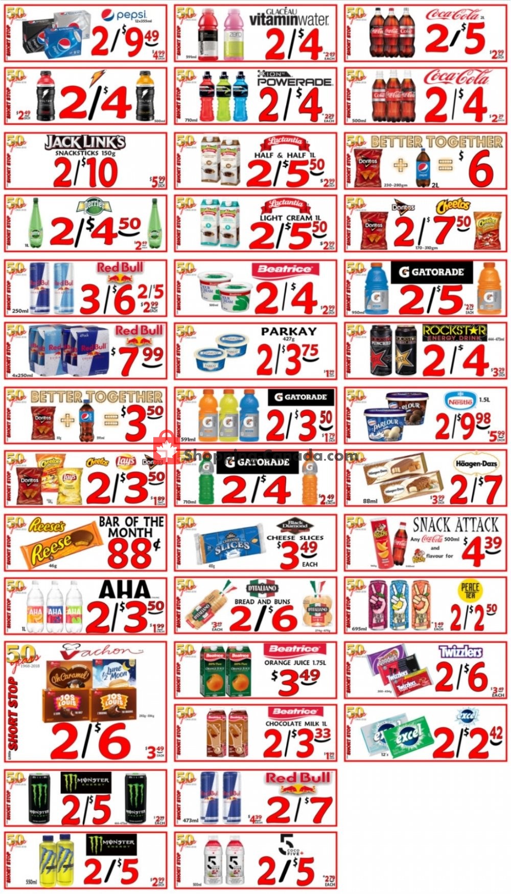 Little Short Stop Stores flyer from Saturday July 11, 2020 to Friday July 17, 2020 - page 1
