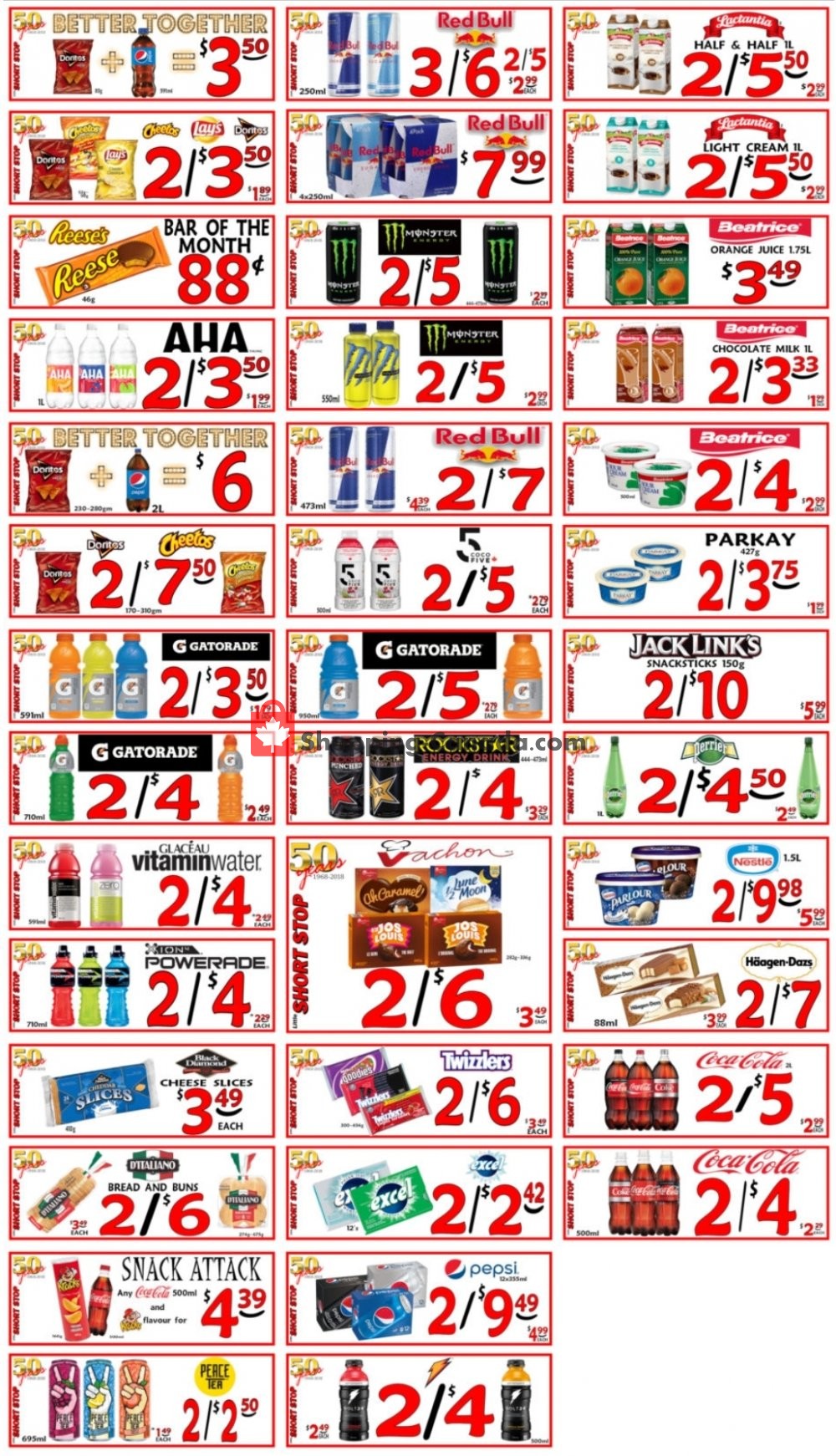 Little Short Stop Stores flyer from Sunday July 12, 2020 to Sunday July 12, 2020 - page 1