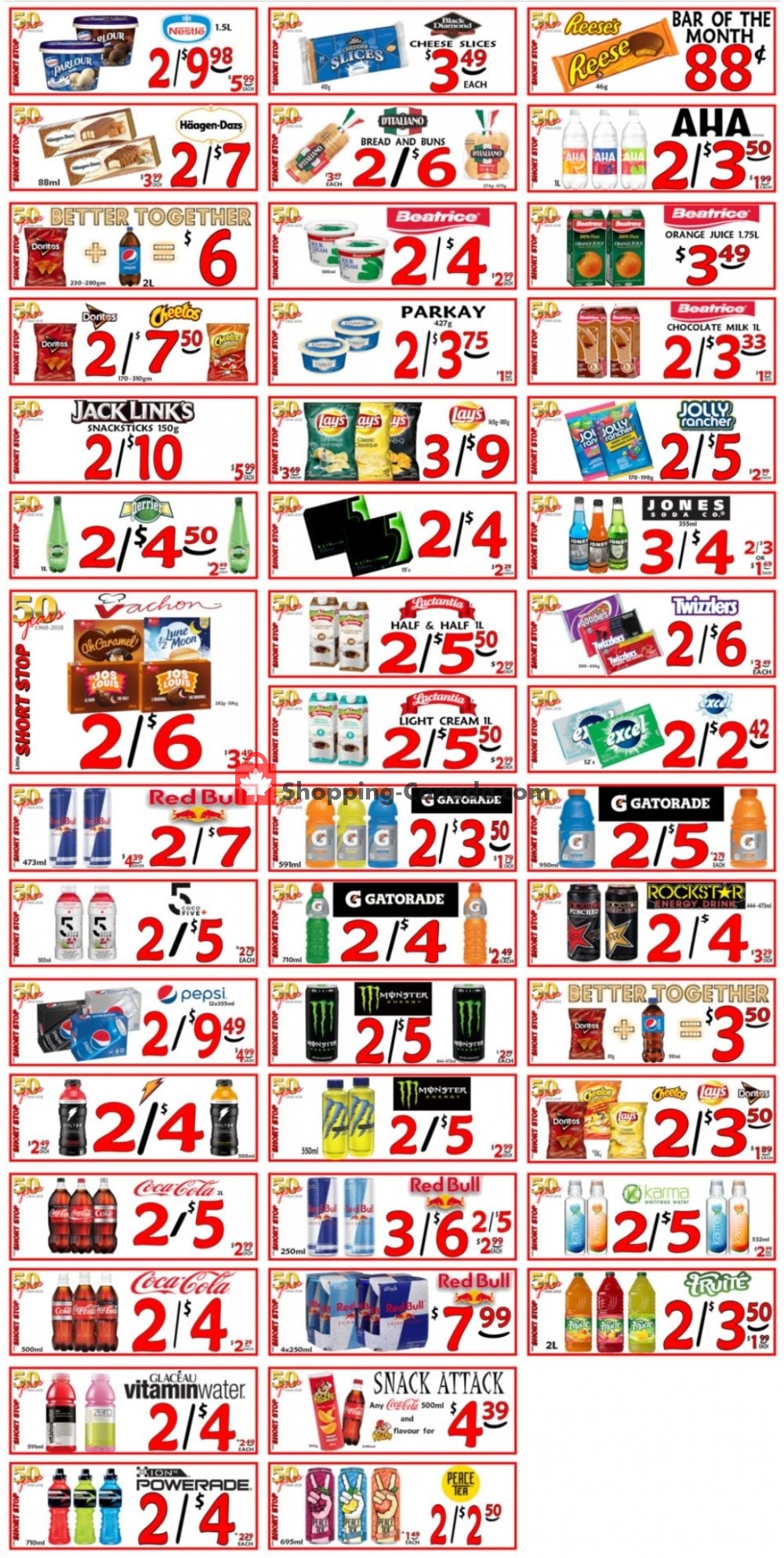 Little Short Stop Stores flyer from Monday July 13, 2020 to Sunday July 19, 2020 - page 1