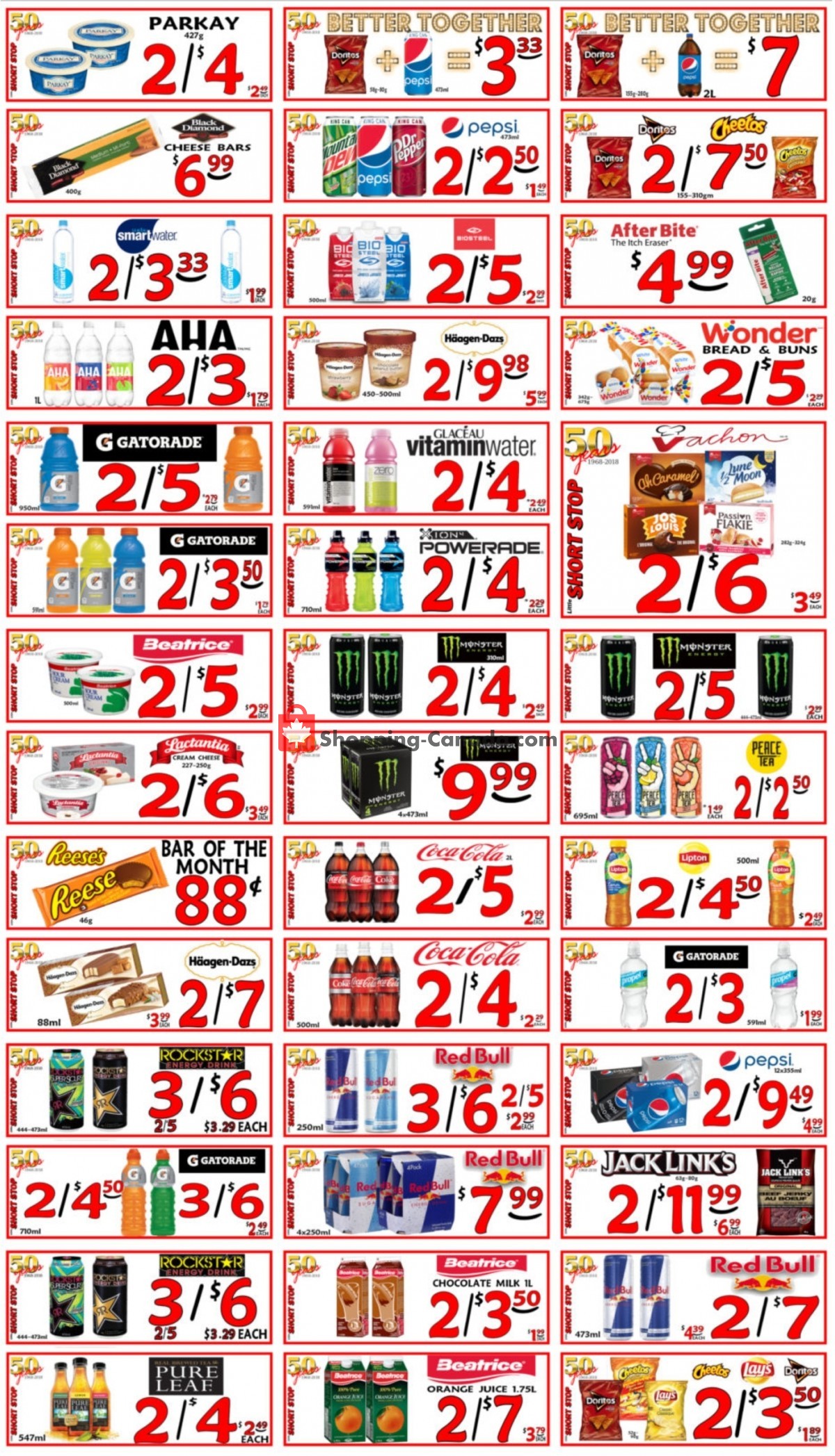 Little Short Stop Stores flyer from Thursday July 15, 2021 to Wednesday July 21, 2021 - page 1