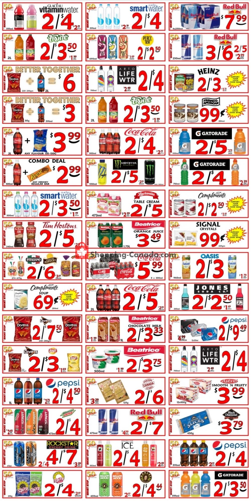 Little Short Stop Stores flyer from Saturday July 20, 2019 to Friday July 26, 2019 - page 1