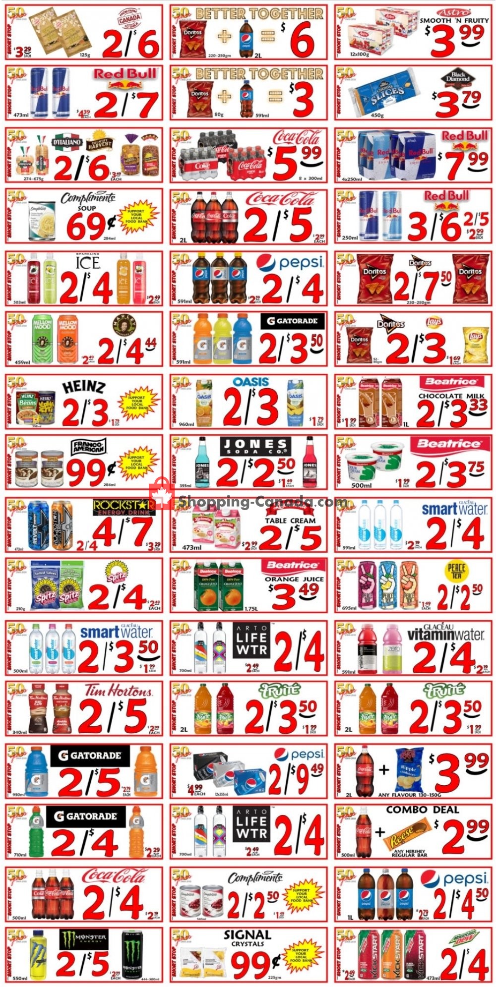 Little Short Stop Stores flyer from Sunday July 21, 2019 to Saturday July 27, 2019 - page 1