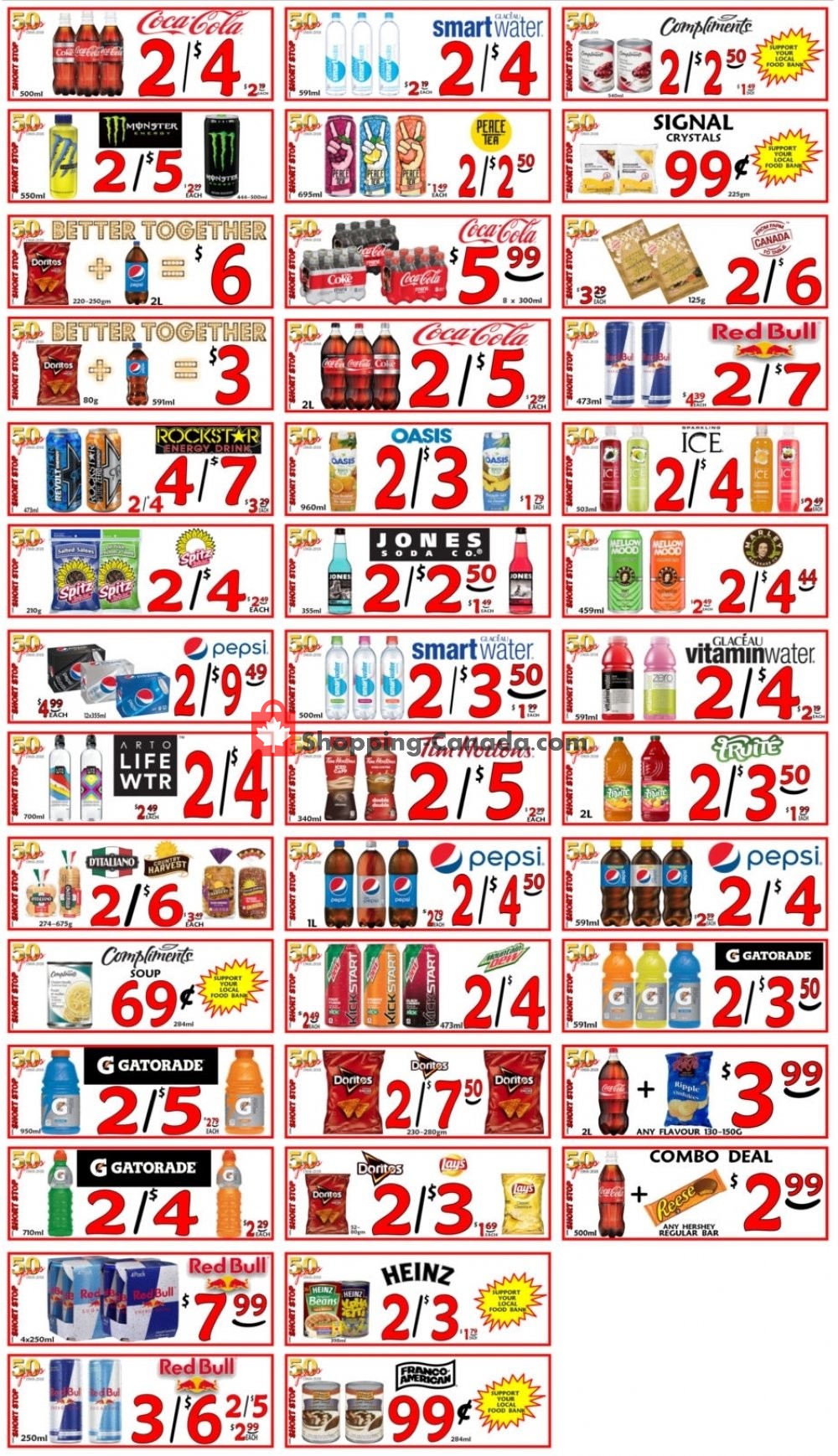 Little Short Stop Stores flyer from Monday July 22, 2019 to Sunday July 28, 2019 - page 1