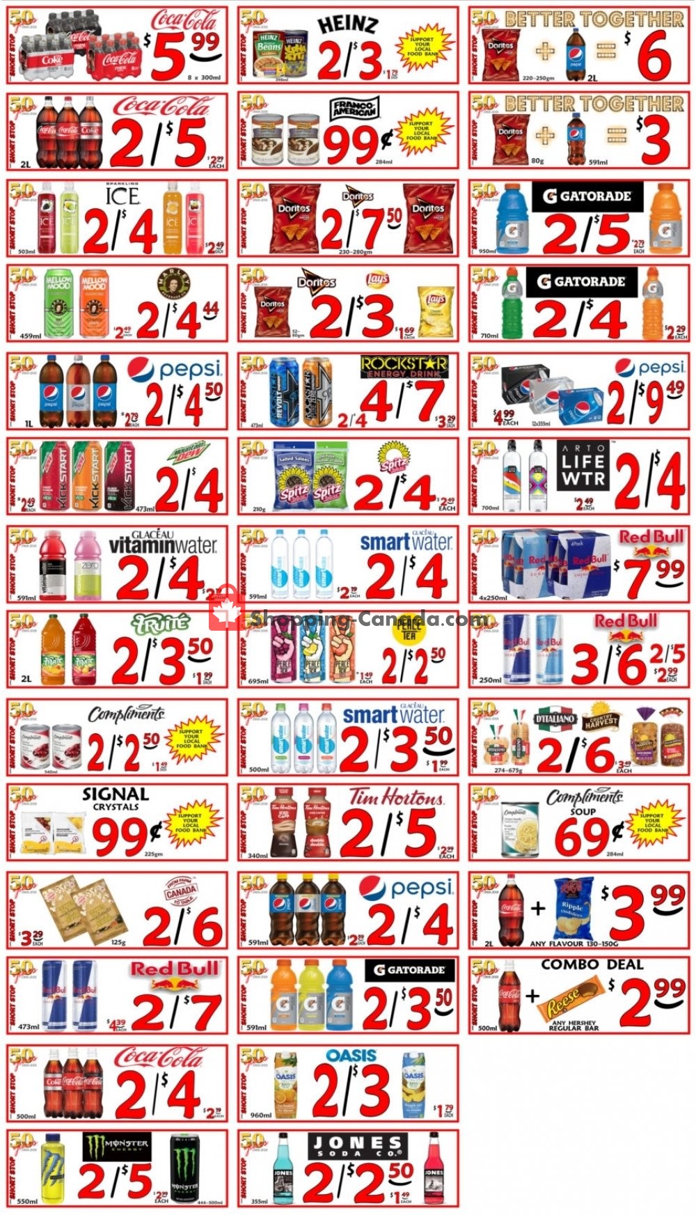 Little Short Stop Stores flyer from Tuesday July 23, 2019 to Monday July 29, 2019 - page 1