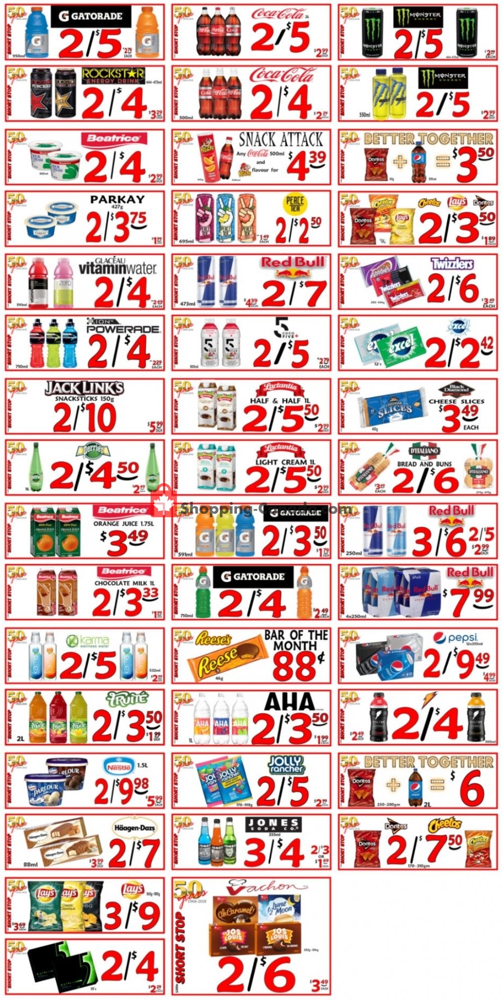 Little Short Stop Stores flyer from Friday July 24, 2020 to Thursday July 30, 2020 - page 1