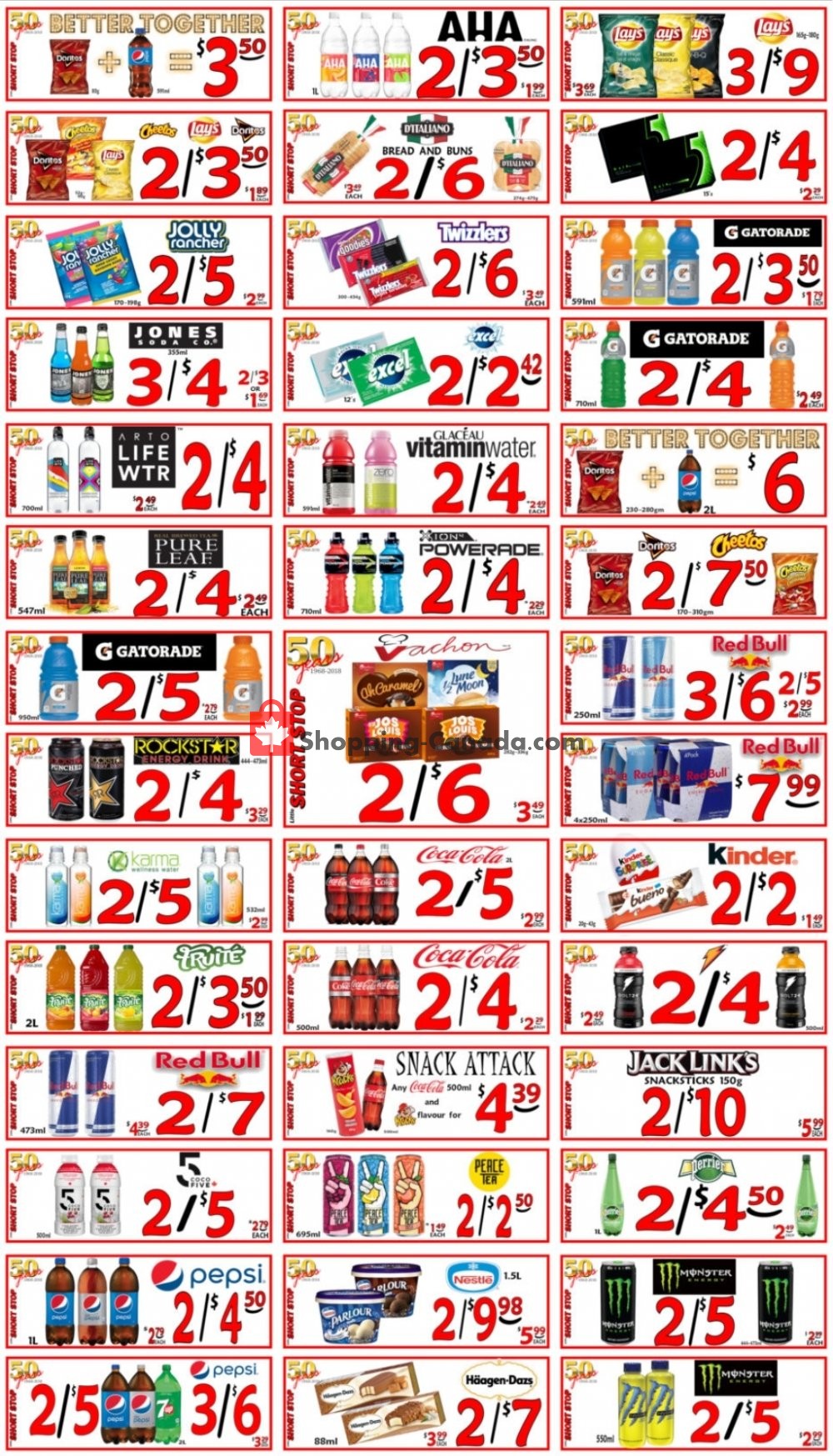 Little Short Stop Stores flyer from Wednesday July 29, 2020 to Tuesday August 4, 2020 - page 1