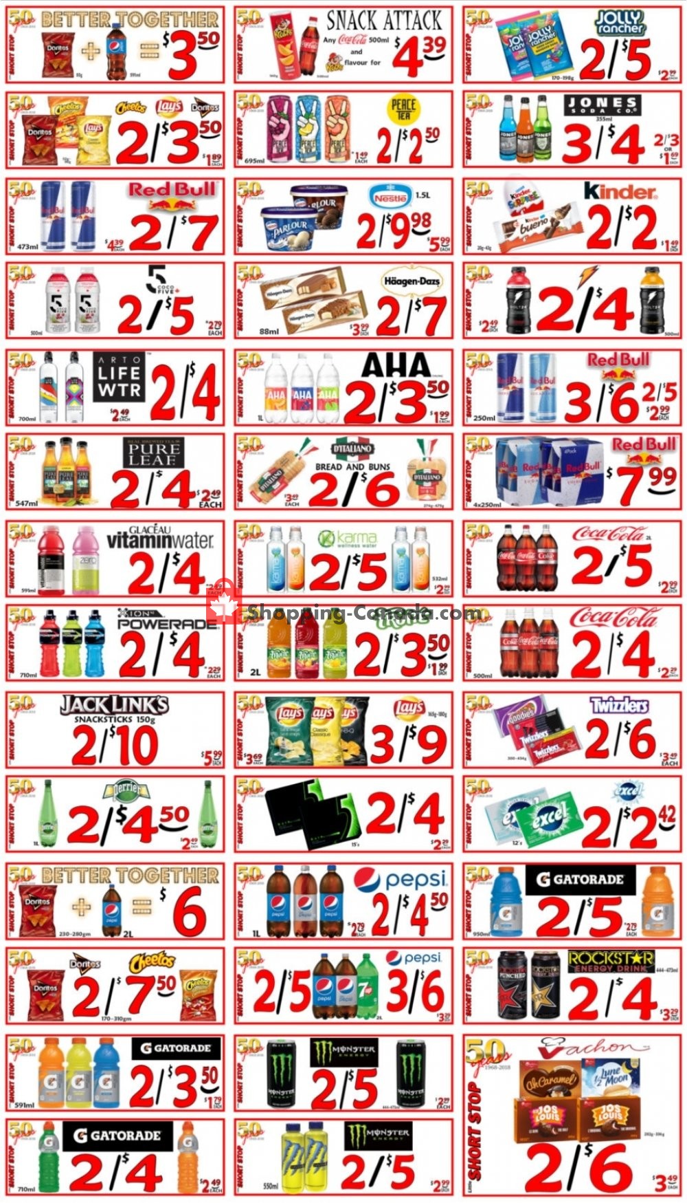 Little Short Stop Stores flyer from Thursday July 30, 2020 to Wednesday August 5, 2020 - page 1