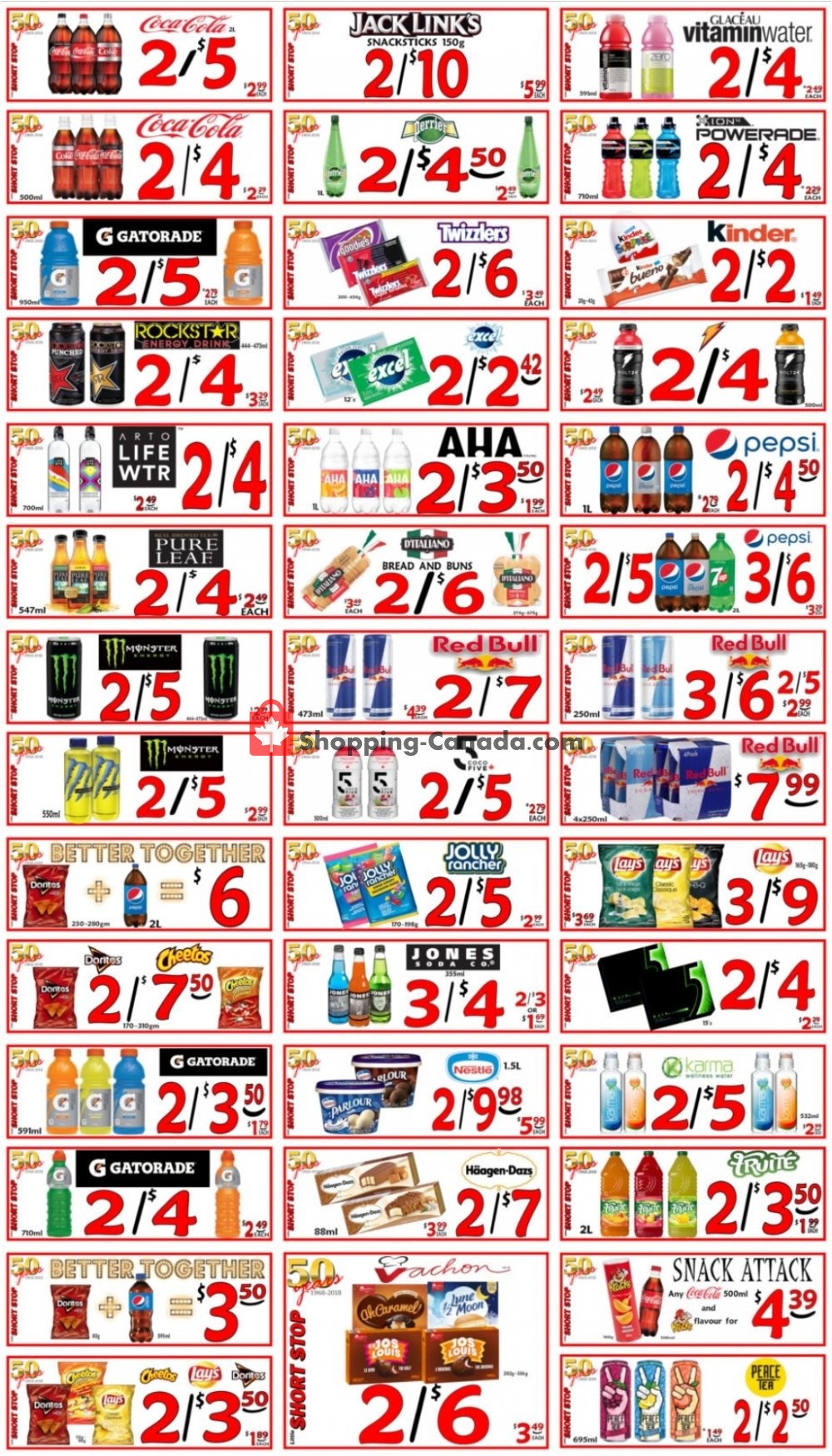 Little Short Stop Stores flyer from Friday July 31, 2020 to Thursday August 6, 2020 - page 1