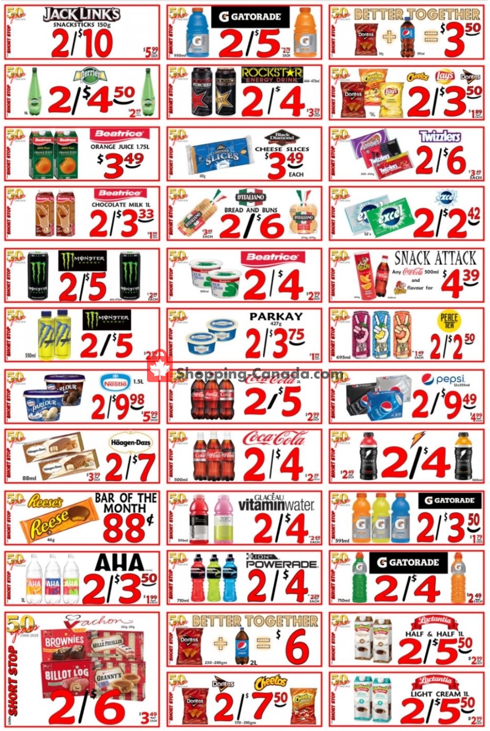 Little Short Stop Stores flyer from Saturday July 4, 2020 to Friday July 10, 2020 - page 1