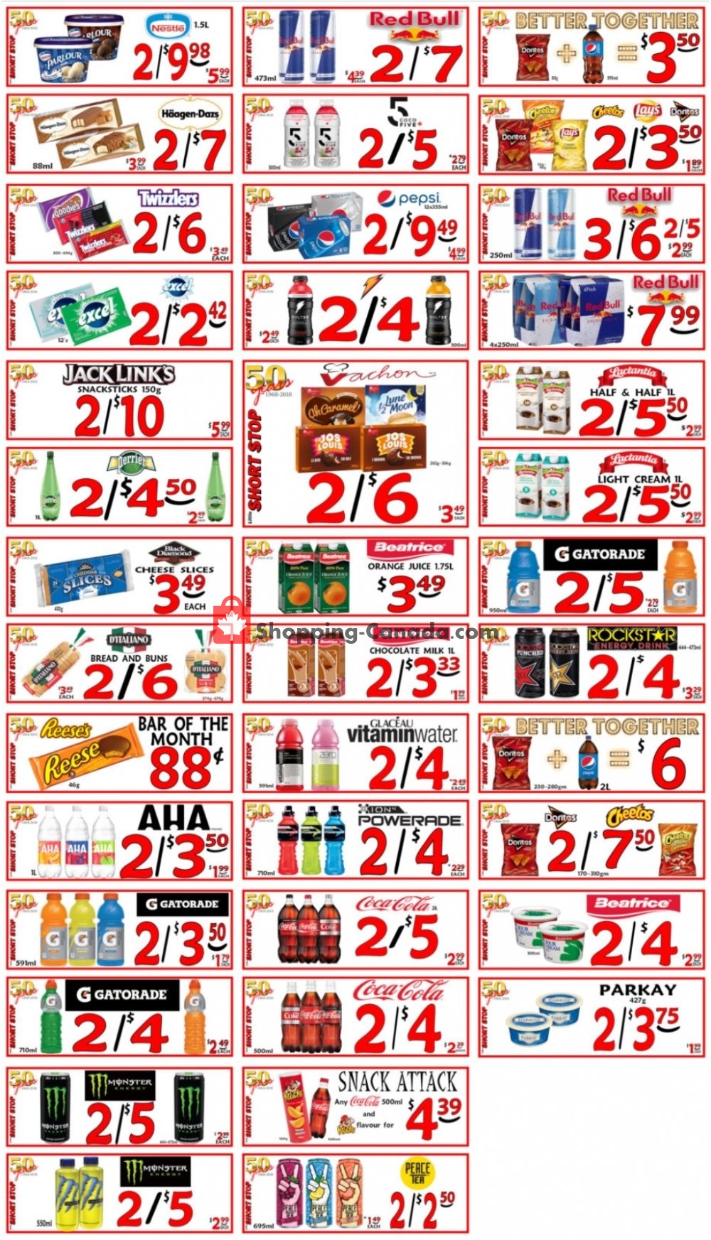 Little Short Stop Stores flyer from Tuesday July 7, 2020 to Monday July 13, 2020 - page 1