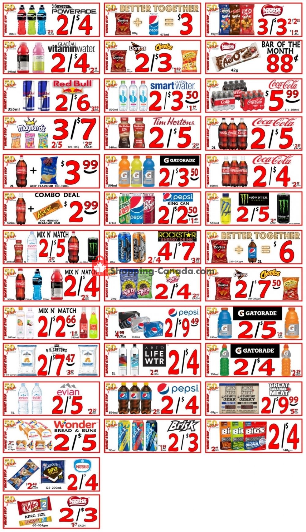 Little Short Stop Stores flyer from Thursday June 20, 2019 to Wednesday June 26, 2019 - page 1