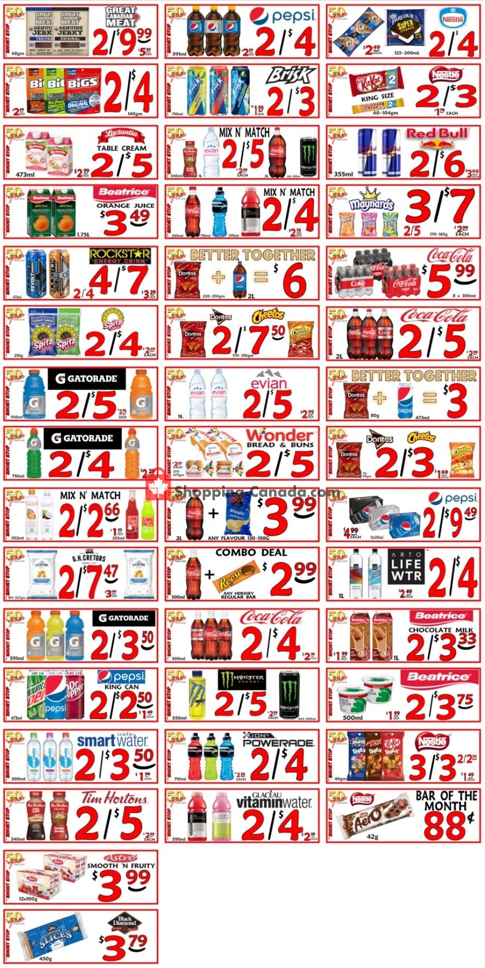 Little Short Stop Stores flyer from Monday June 24, 2019 to Sunday June 30, 2019 - page 1