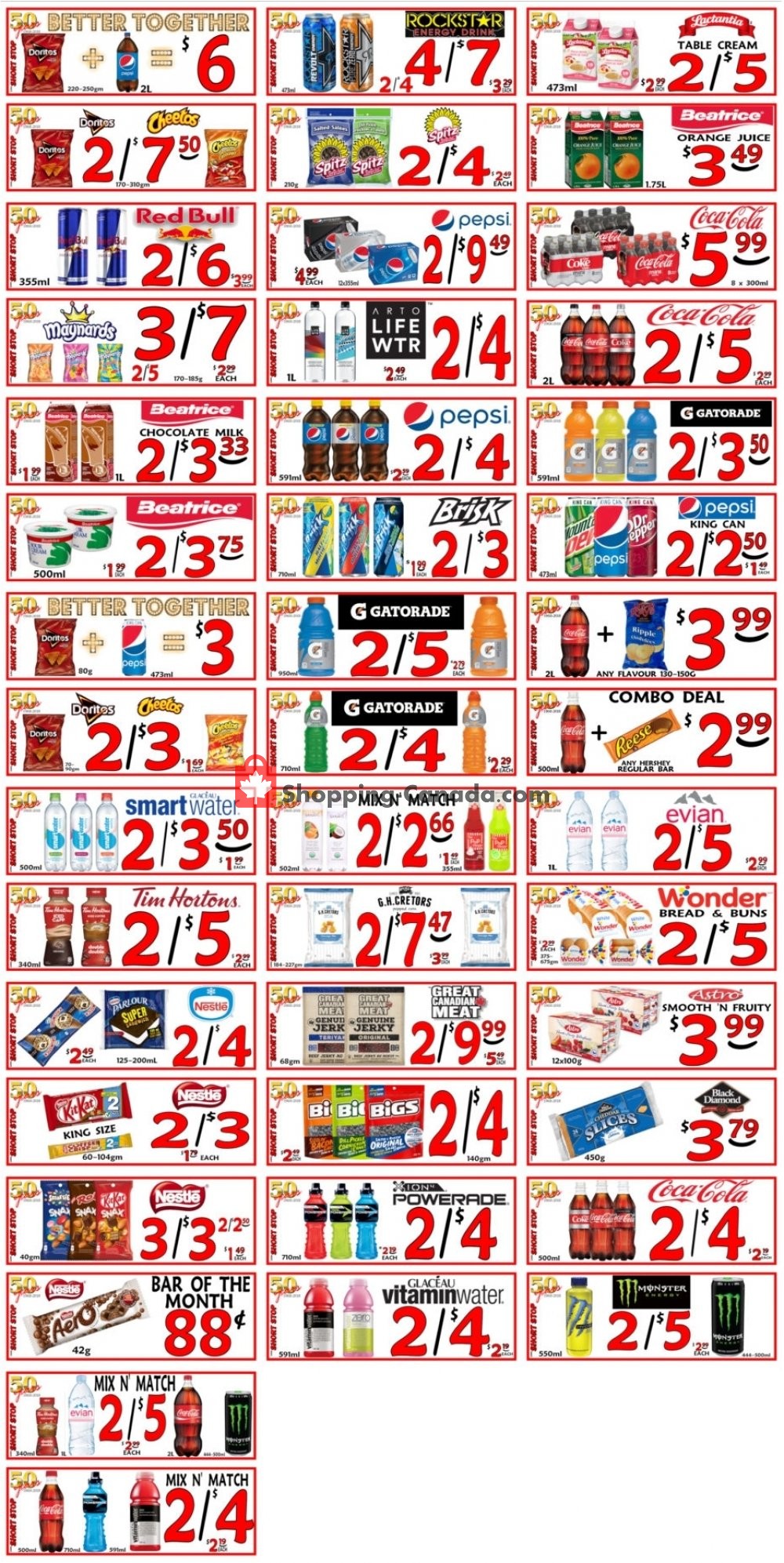 Little Short Stop Stores flyer from Tuesday June 25, 2019 to Monday July 1, 2019 - page 1
