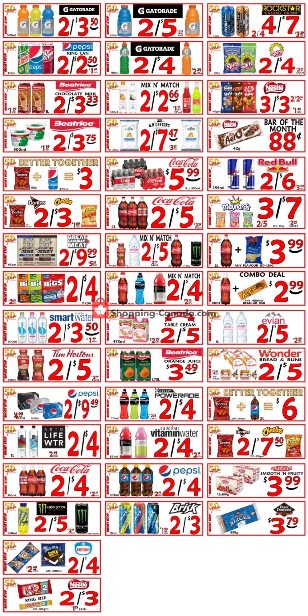 Little Short Stop Stores flyer from Wednesday June 26, 2019 to Tuesday July 2, 2019 - page 1