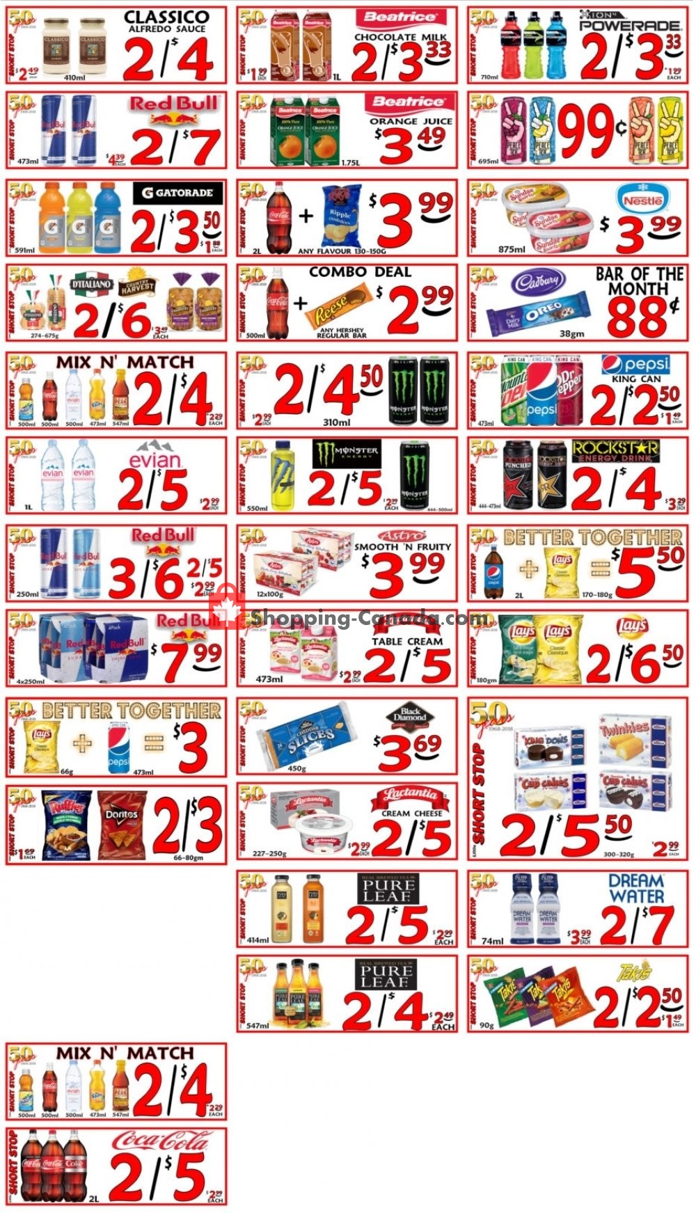 Little Short Stop Stores flyer from Monday March 11, 2019 to Sunday March 17, 2019 - page 1