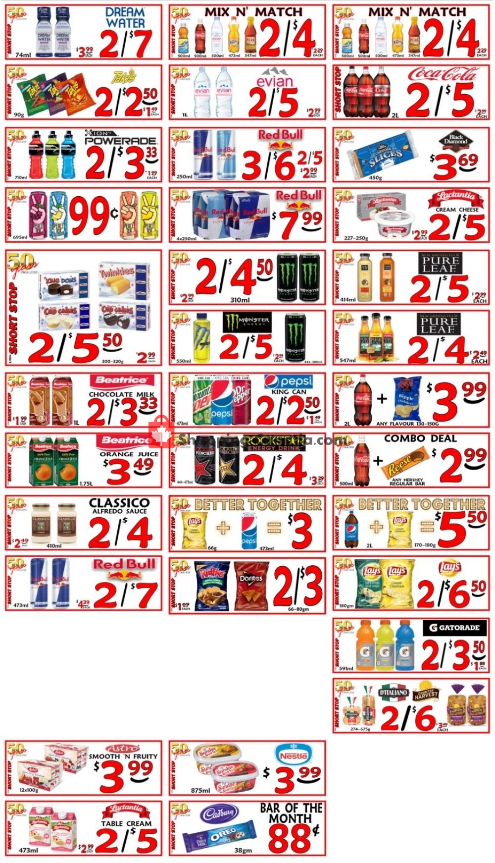 Little Short Stop Stores flyer from Tuesday March 12, 2019 to Monday March 18, 2019 - page 1