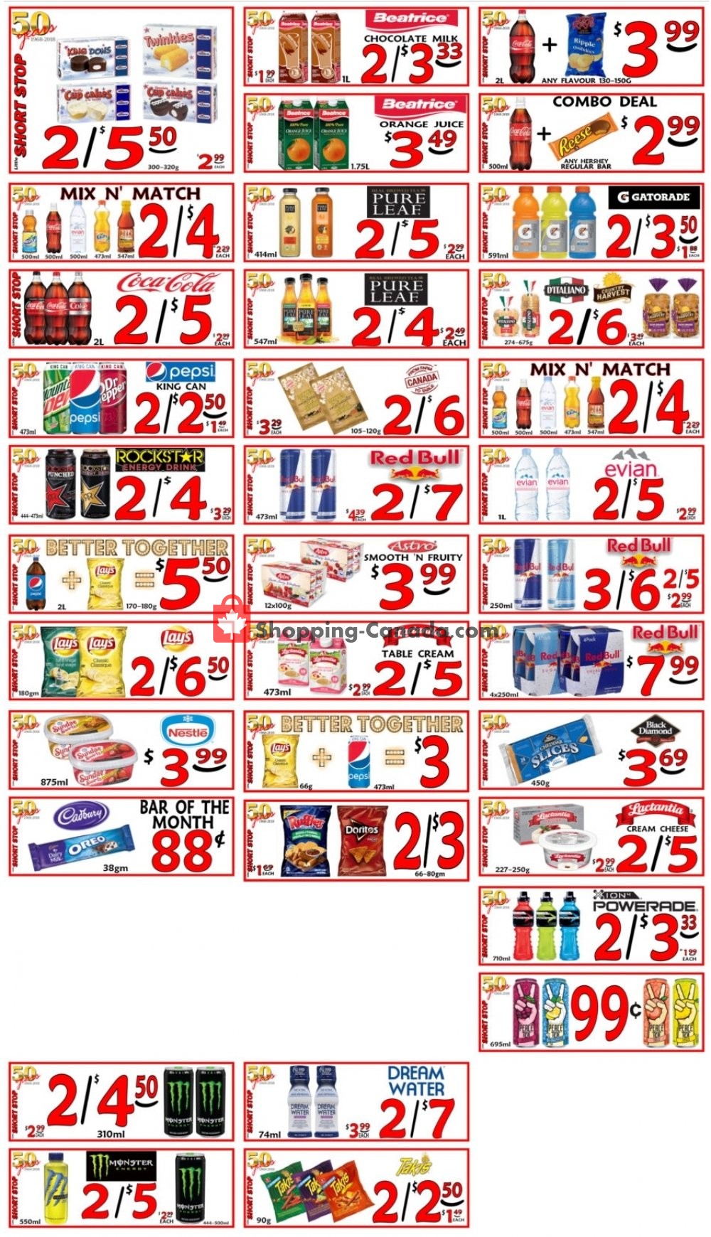 Little Short Stop Stores flyer from Friday March 8, 2019 to Thursday March 14, 2019 - page 1