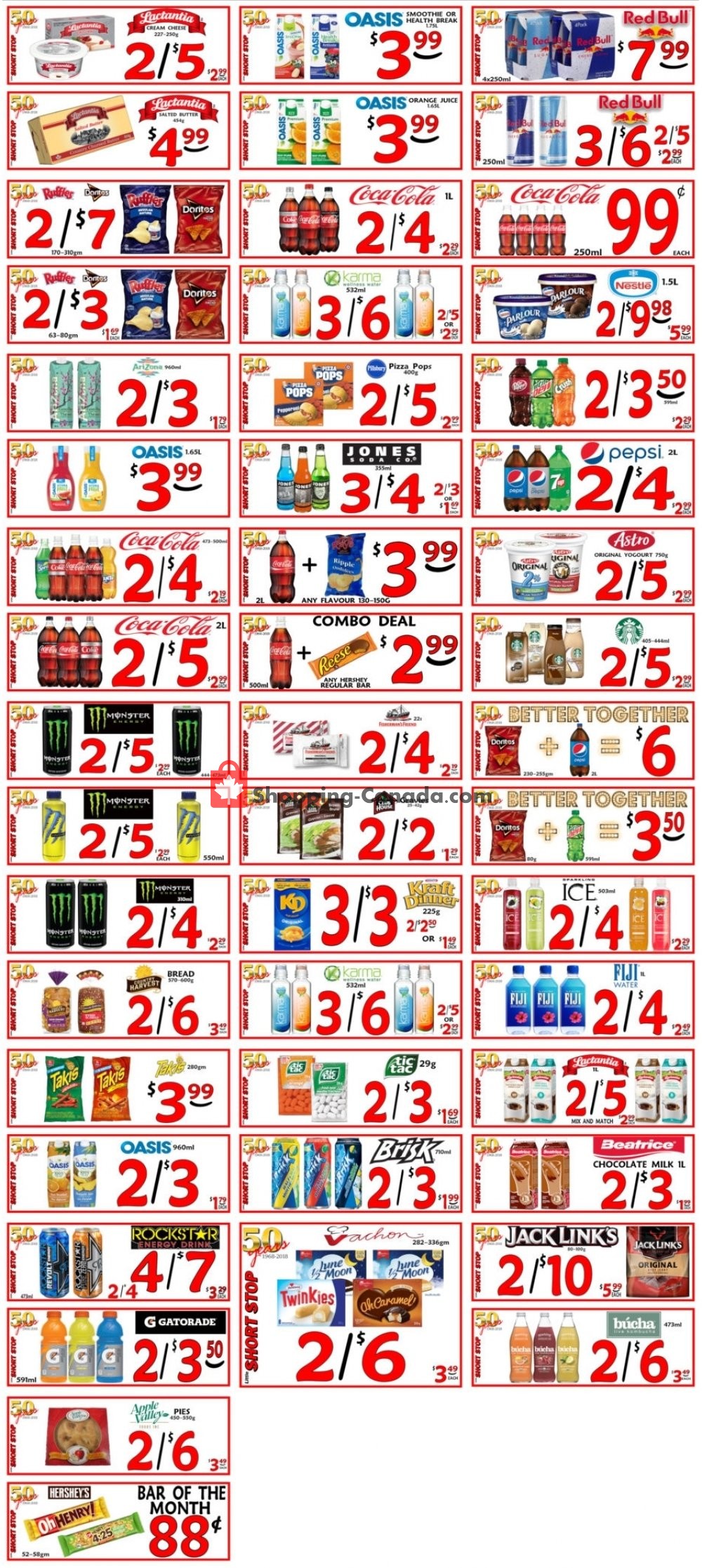 Little Short Stop Stores flyer from Monday October 7, 2019 to Sunday October 13, 2019 - page 1
