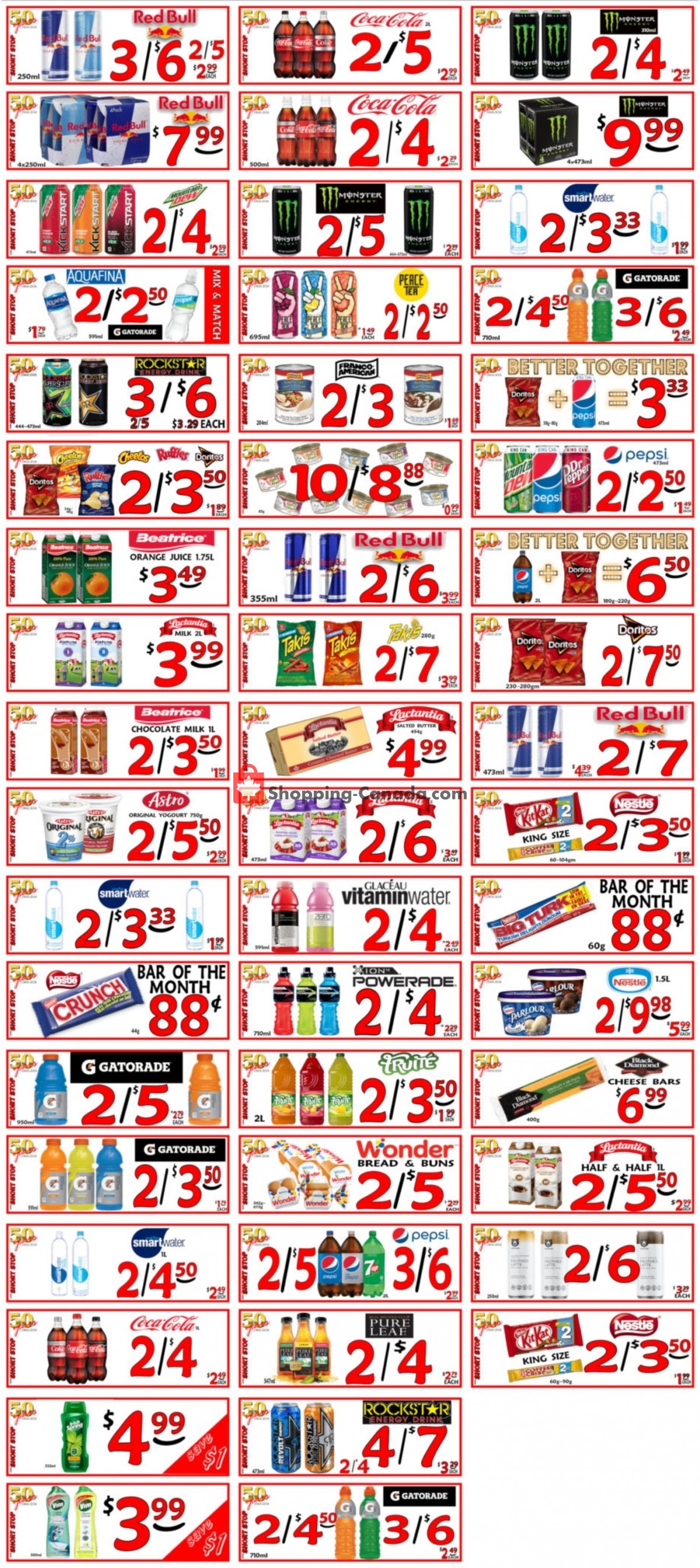Little Short Stop Stores flyer from Thursday October 7, 2021 to Wednesday October 13, 2021 - page 1