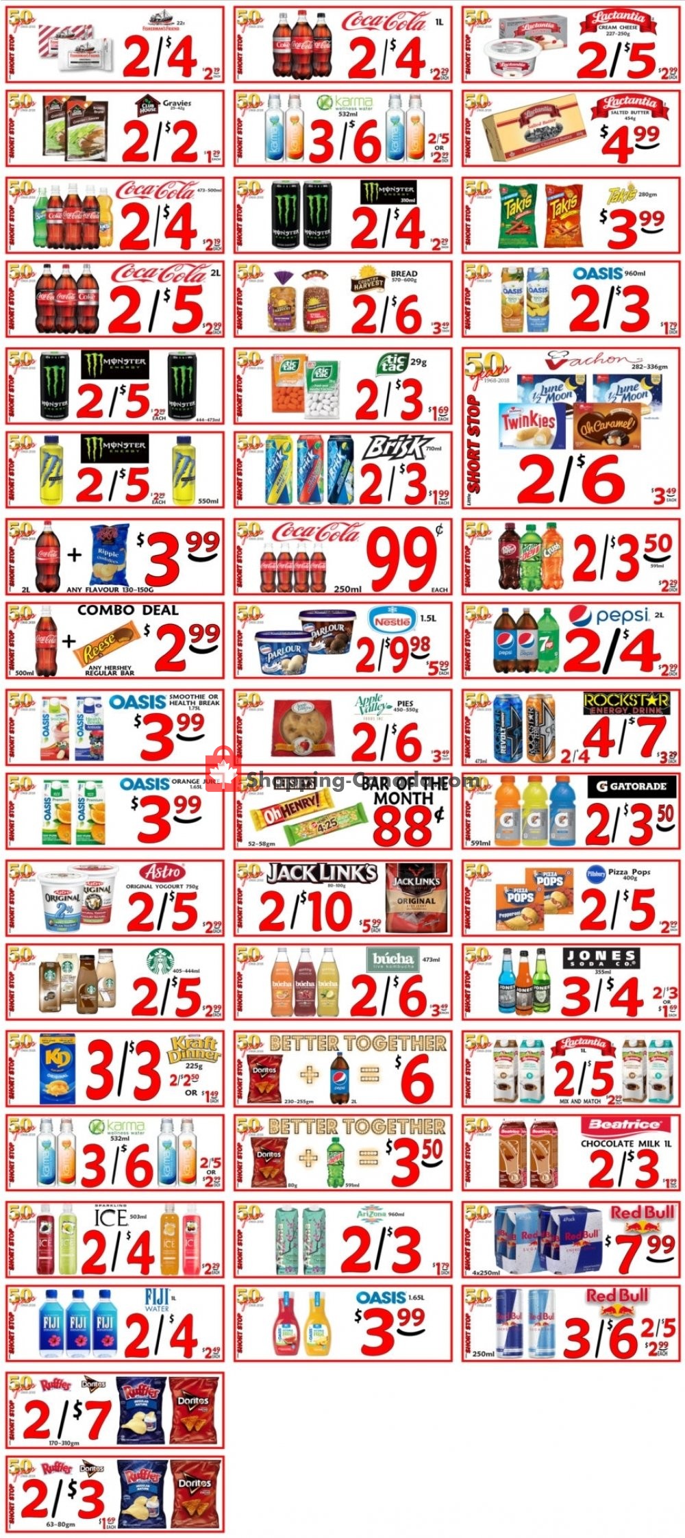 Little Short Stop Stores flyer from Tuesday October 8, 2019 to Monday October 14, 2019 - page 1