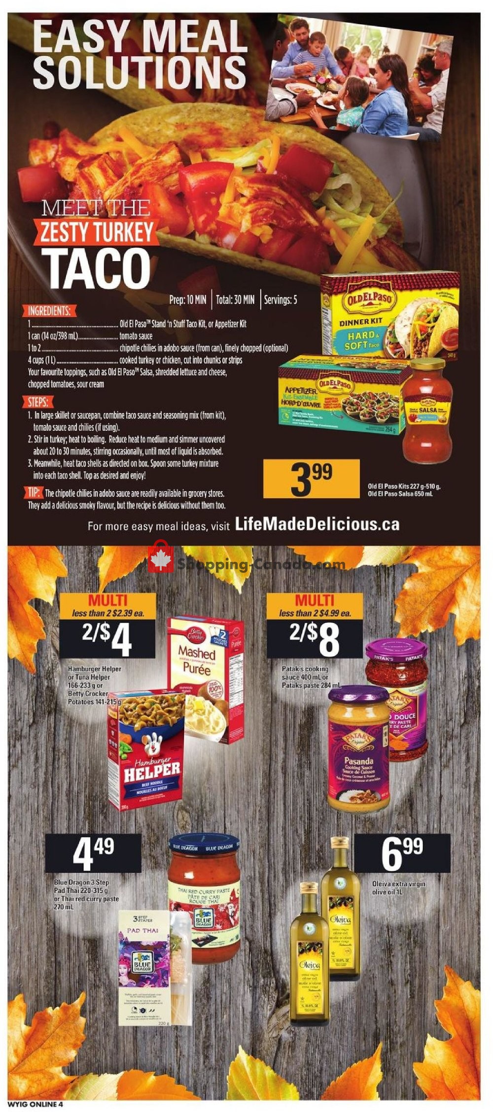 Loblaws flyer from Thursday October 11, 2018 to Wednesday October 17, 2018 - page 13