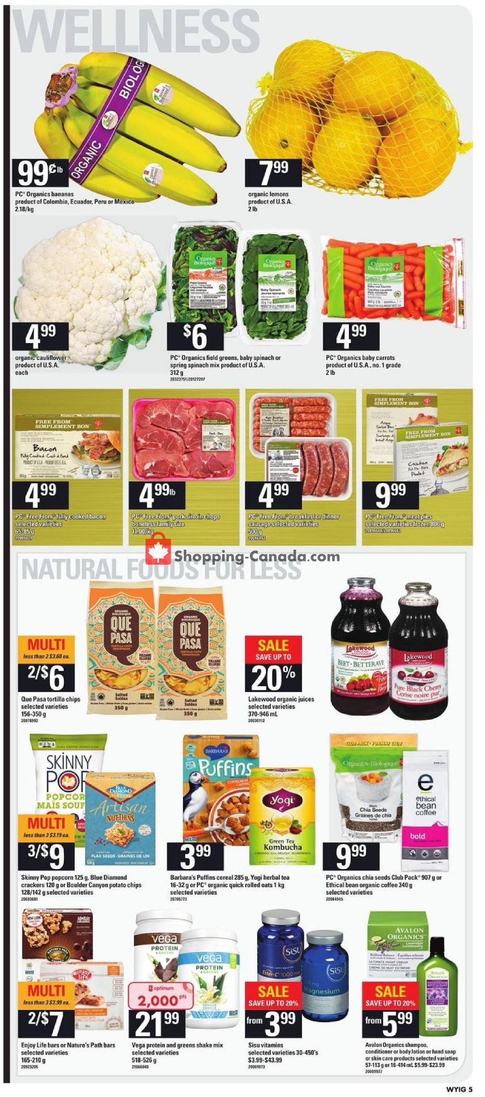 Loblaws flyer from Thursday October 11, 2018 to Wednesday October 17, 2018 - page 5