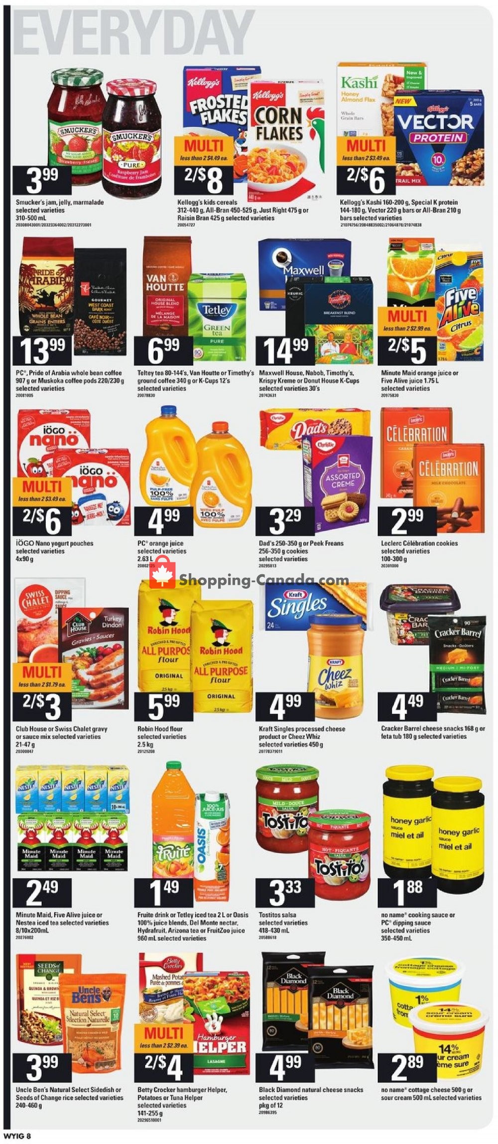 Loblaws flyer from Thursday October 11, 2018 to Wednesday October 17, 2018 - page 8