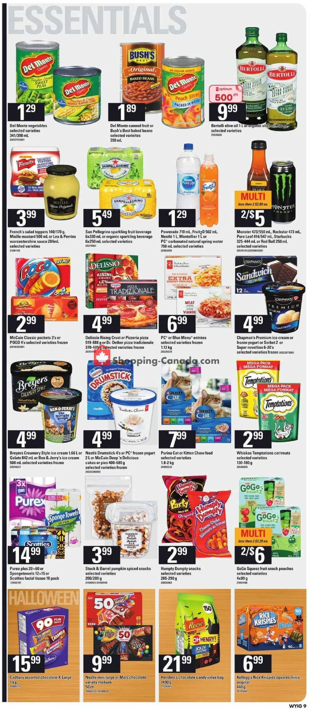 Loblaws flyer from Thursday October 11, 2018 to Wednesday October 17, 2018 - page 9